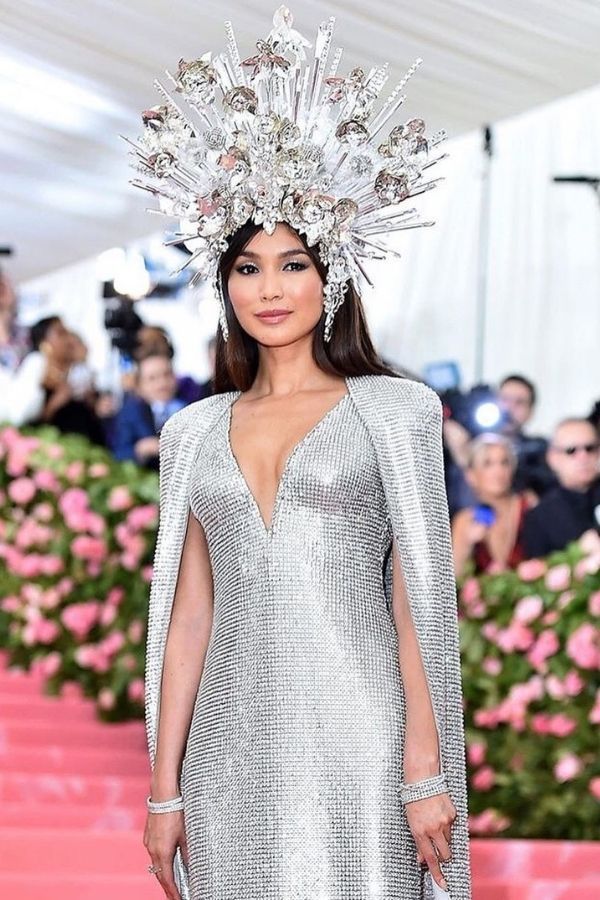 Gemma Chan in Tom Ford at the 2019 Met Gala. The theme was “Camp: Notes on Fashion”. (Photo: Instagram/@gemma_chan)