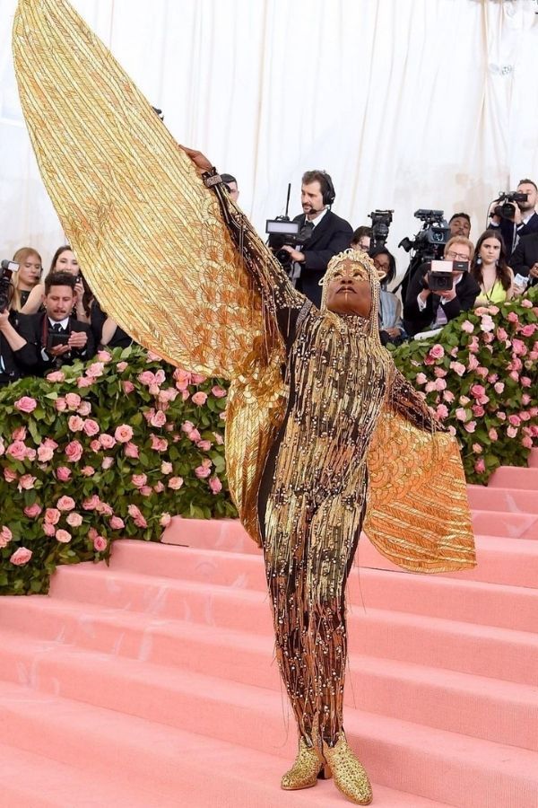 Billy Porter in Phillipe Blond and David Blond at the 2019 Met Gala. The theme was “Camp: Notes on Fashion”. (Photo: Instagram/@nbcout)