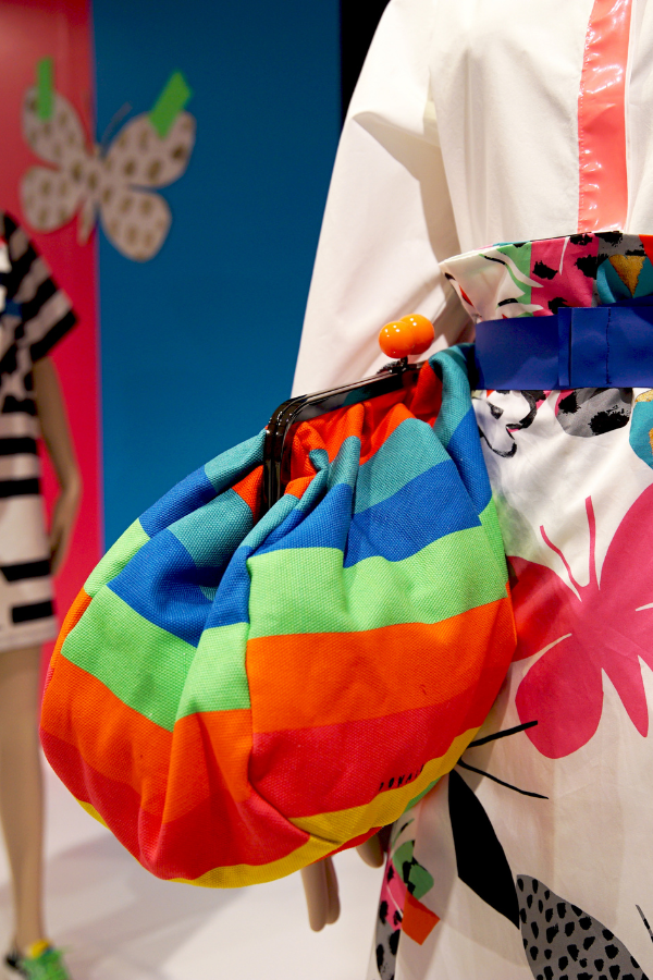 The iconic Pasticcino bag is given a makeover by the eccentric illustrator and pop artist