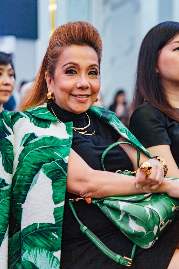 Night or day, count on Datin Sri Chris Abishegam to turn up dressed to perfection (Photo: Khairul Imran/Tatler Malaysia)