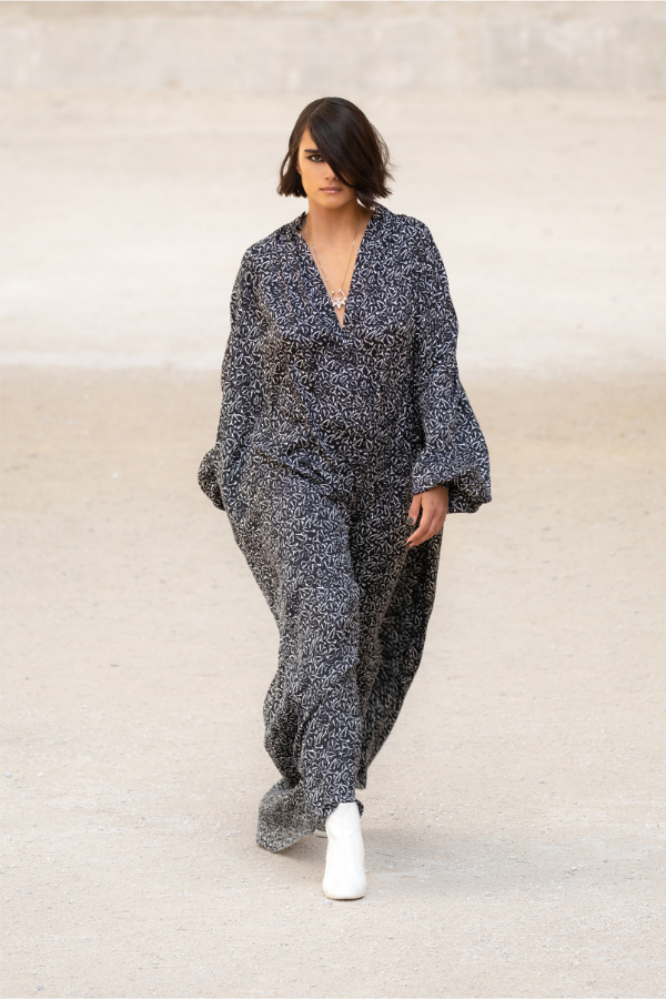 Black, white and gray: Viard's monochromatic colour palette mimics the "simplicity, the precision and the poetry of Cocteau's film"