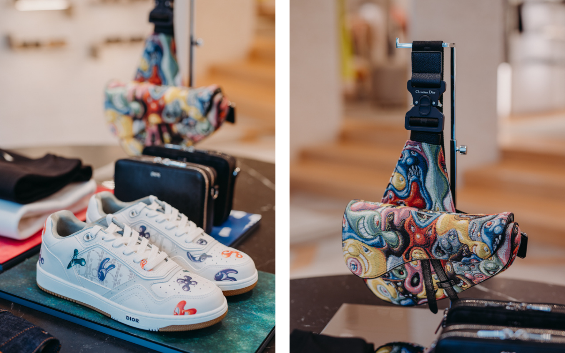 The Dior Kim Jones X Kenny Scharf Collection