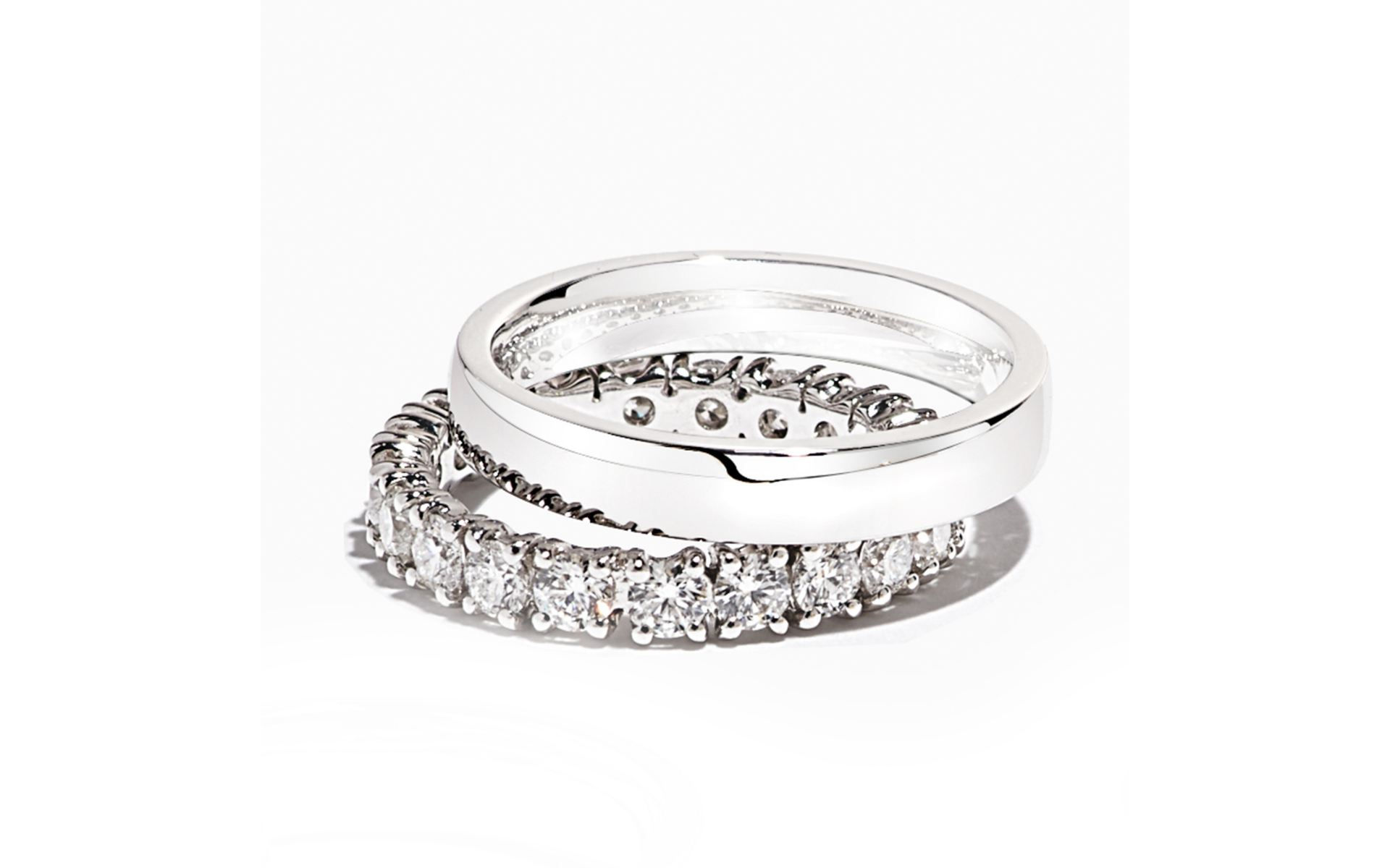 Crafted to last forever, The Love Diamond eternity ring is part of the brand's classic collection. As seen on Nelissa Nezam.