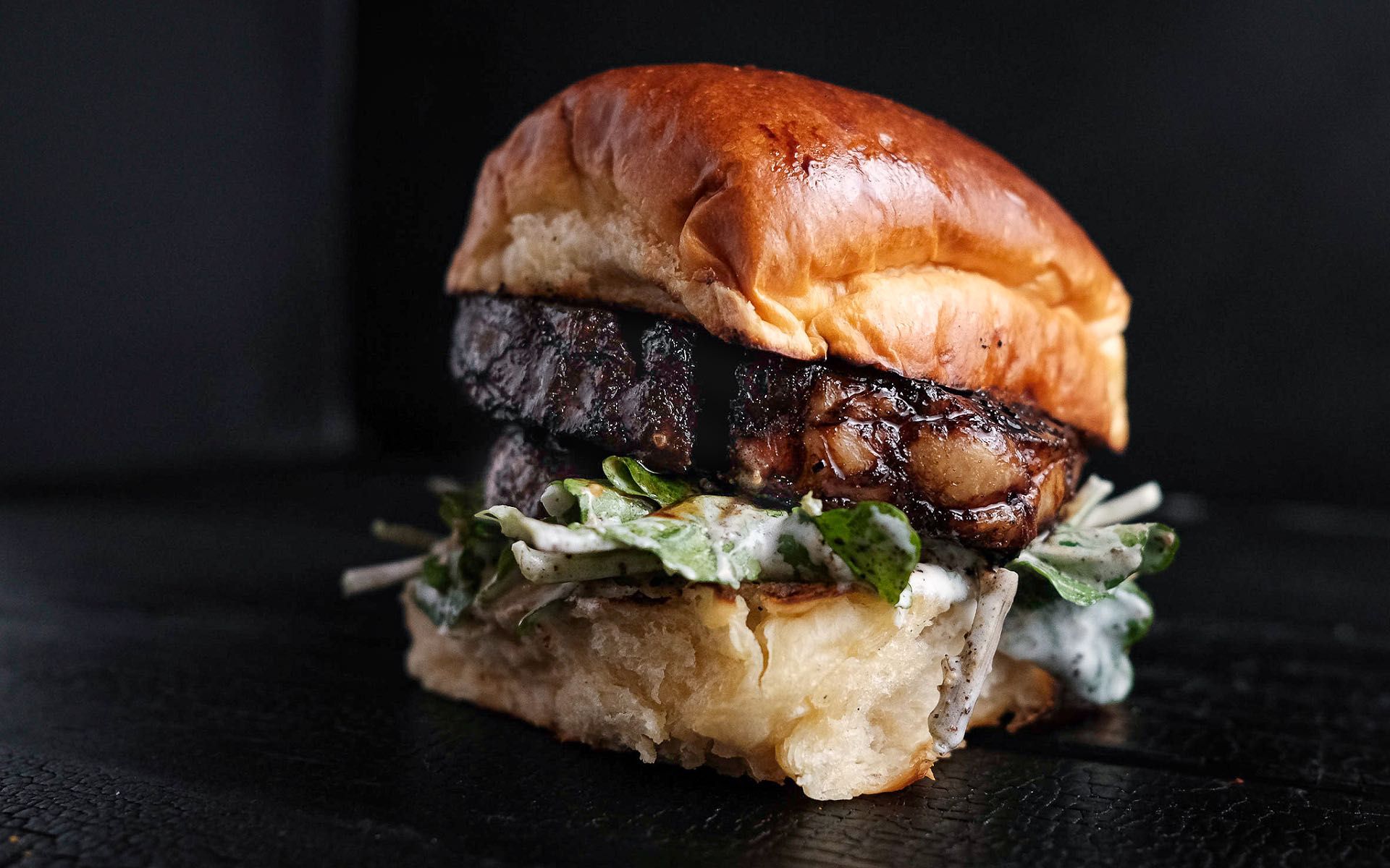 Lamb Sandwich with Yogurt by Ember Modern Bistro