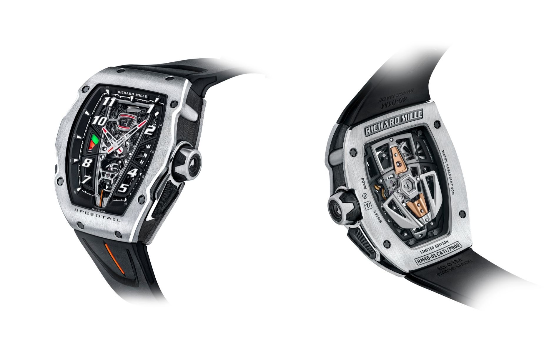 RM 40-01 Automatic Tourbillon McLaren Speedtail