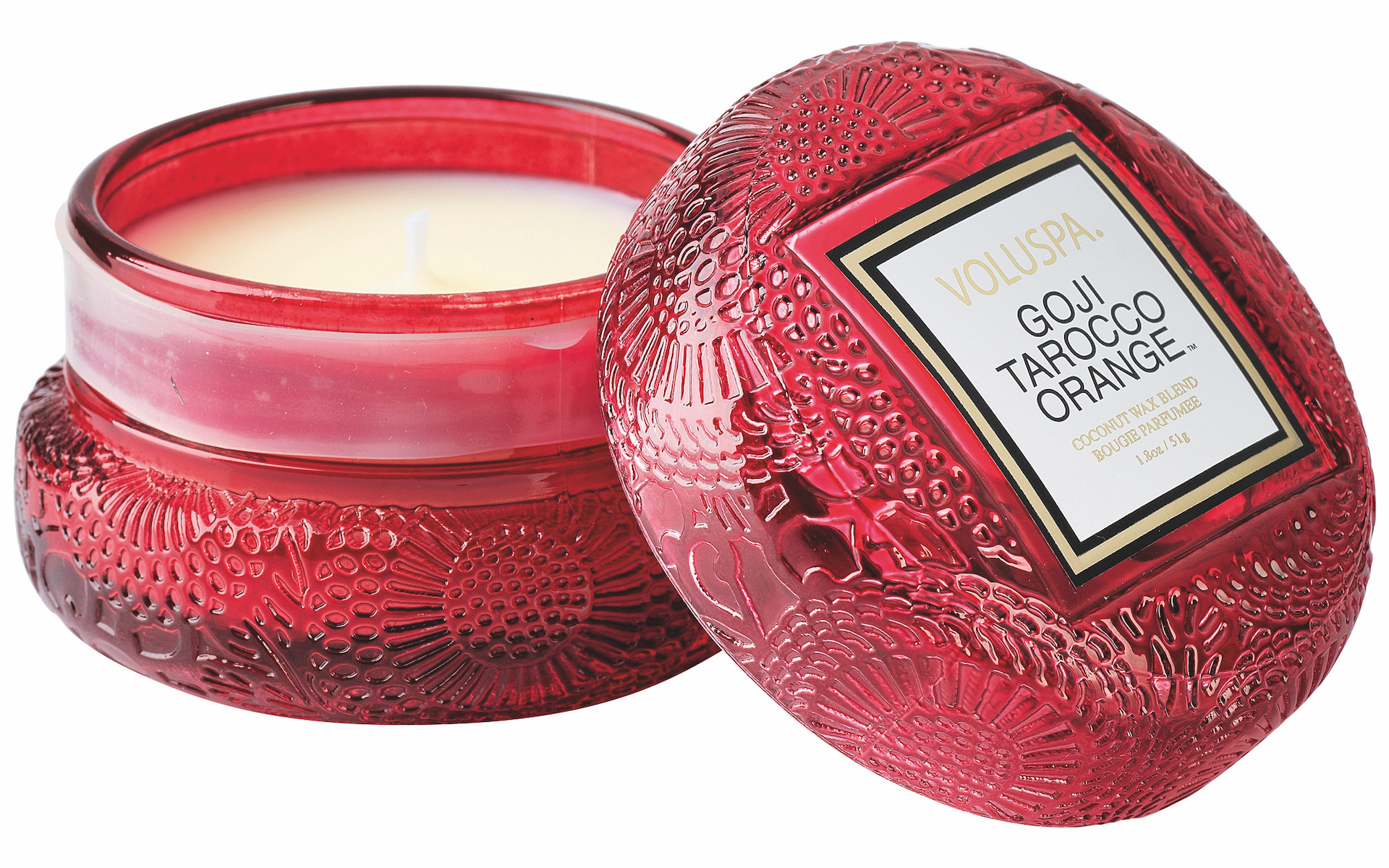 Voluspa Macaron candle fits in your palm