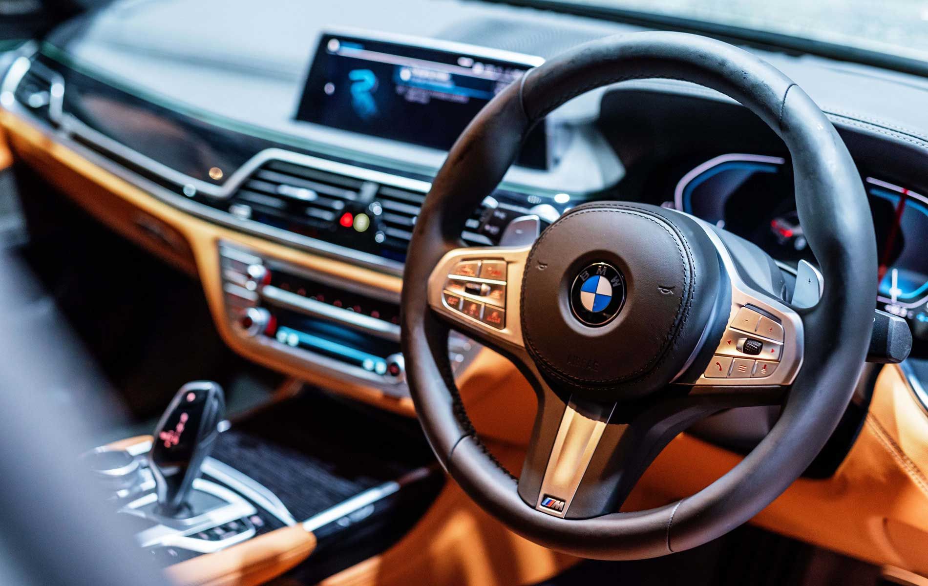 Within the cockpit, drivers will be greeted by an M-Sport steering wheel putting them firmly in control.
