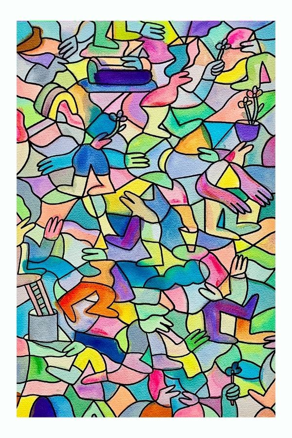 Lucas Beaufort channeled the abstract beauty of France