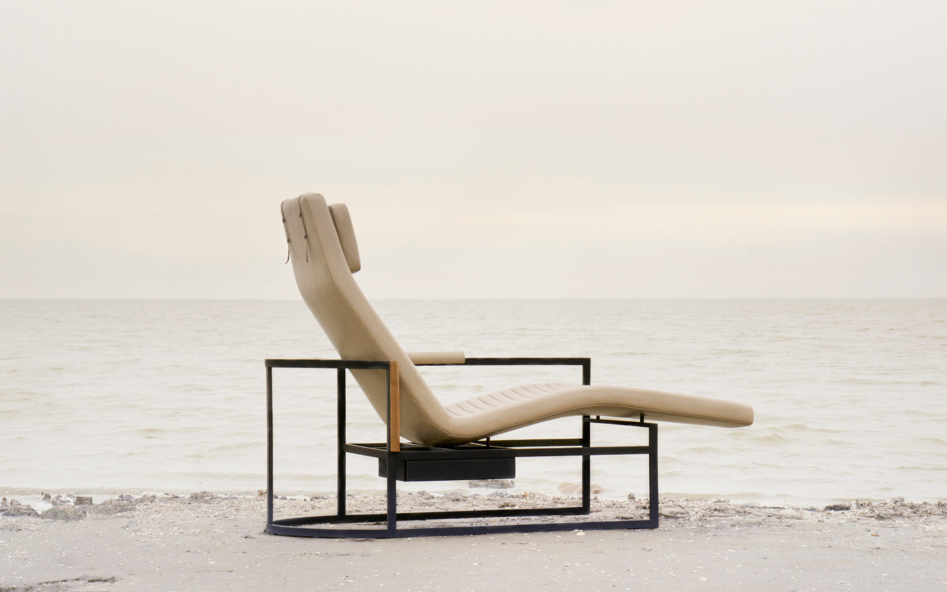James chaise from Stellar Works designed by Yabu Pushelberg, available at Stellar Works Malaysia