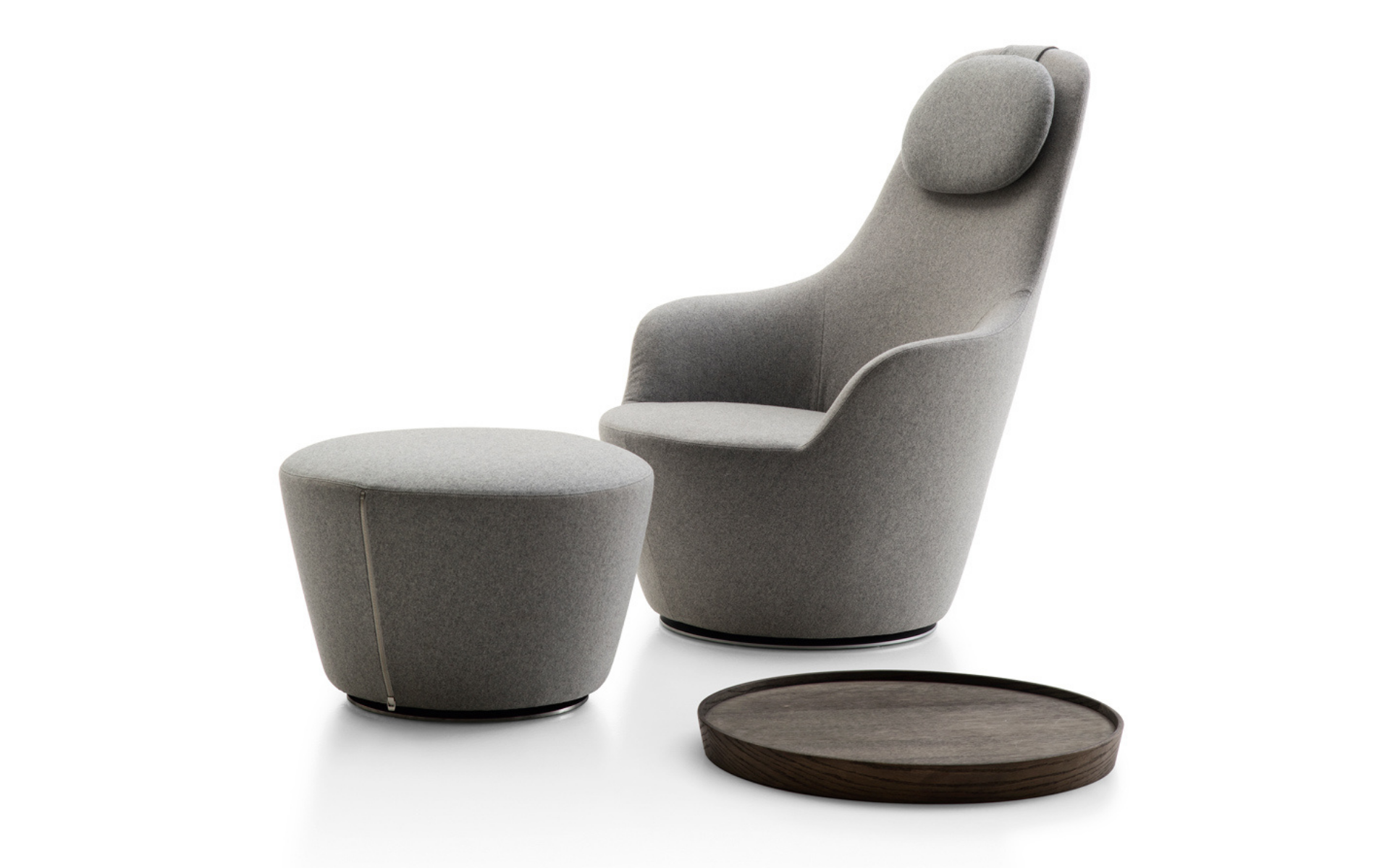 Harbor chair from B&B Italia designed by Naoto Fukasawa, available at Space Furniture