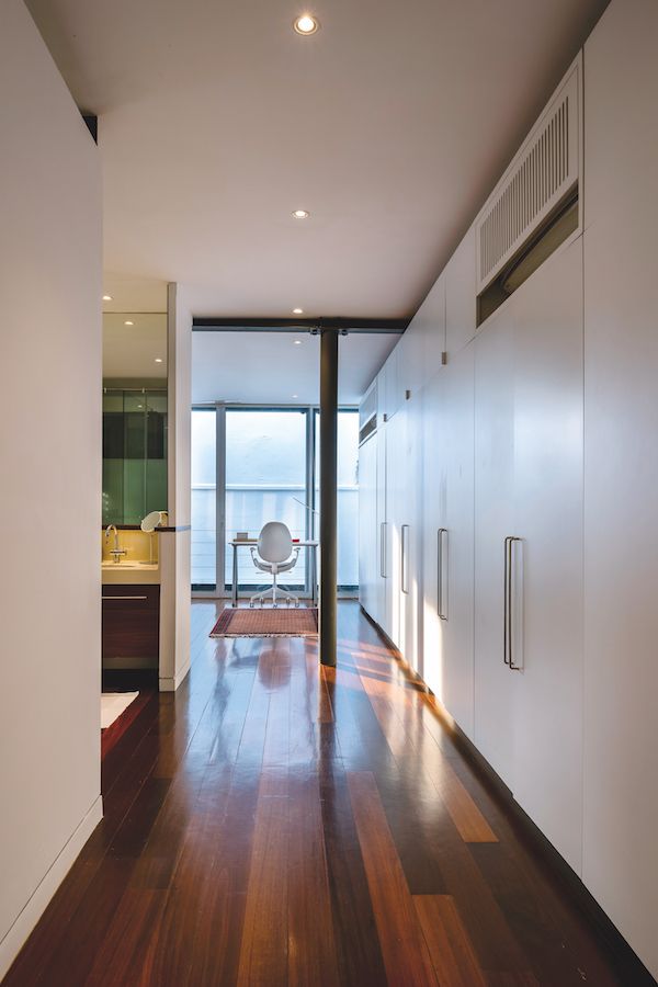 The designers provided ample storage for the clients