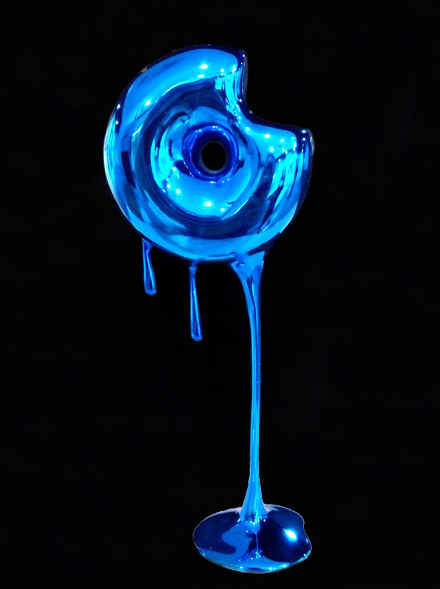 Don’t go nuts world domination- blue 2 of 5 by Azad Daniel Haris