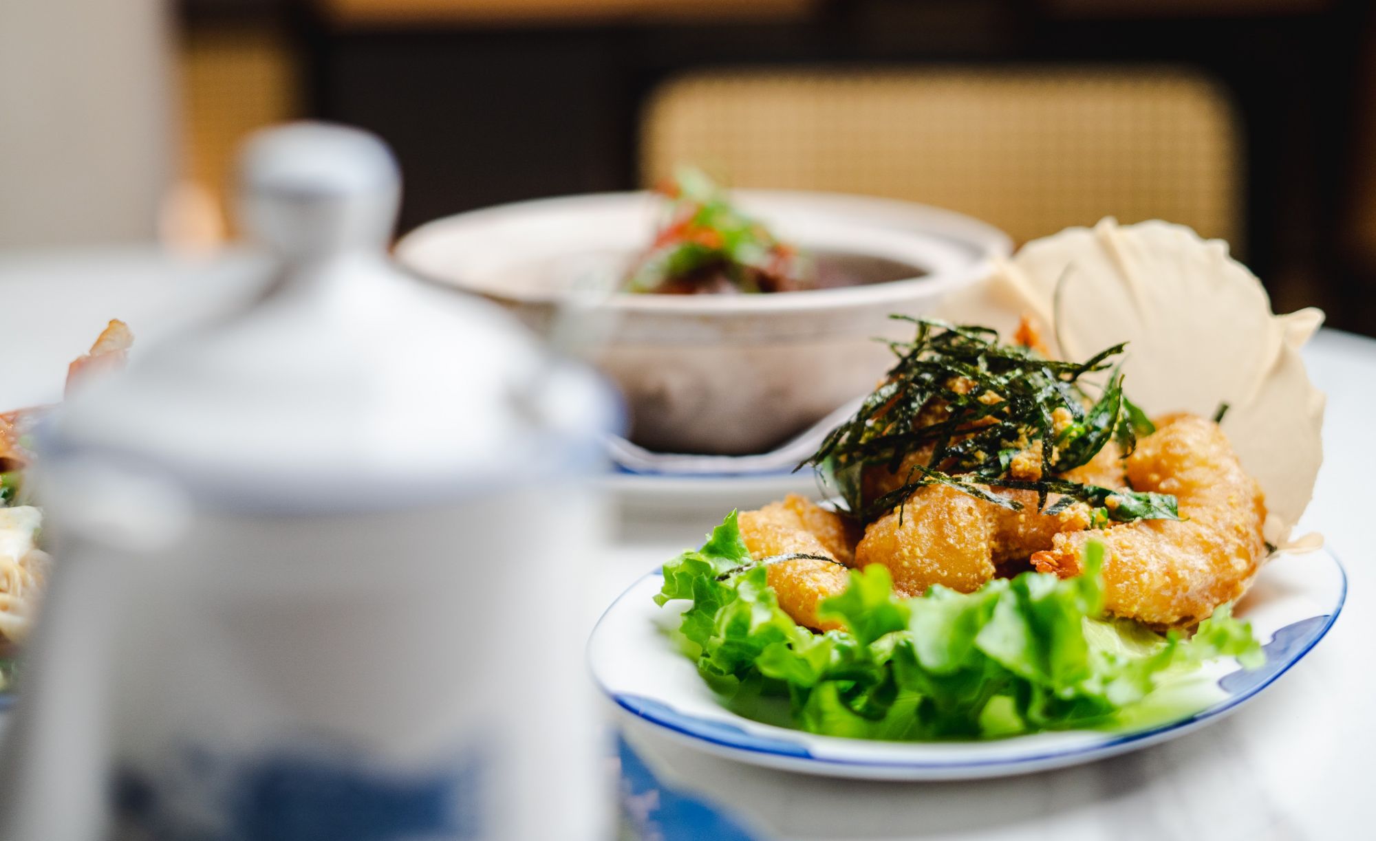 A Cantonese signature dish from Luk Yu Tea House