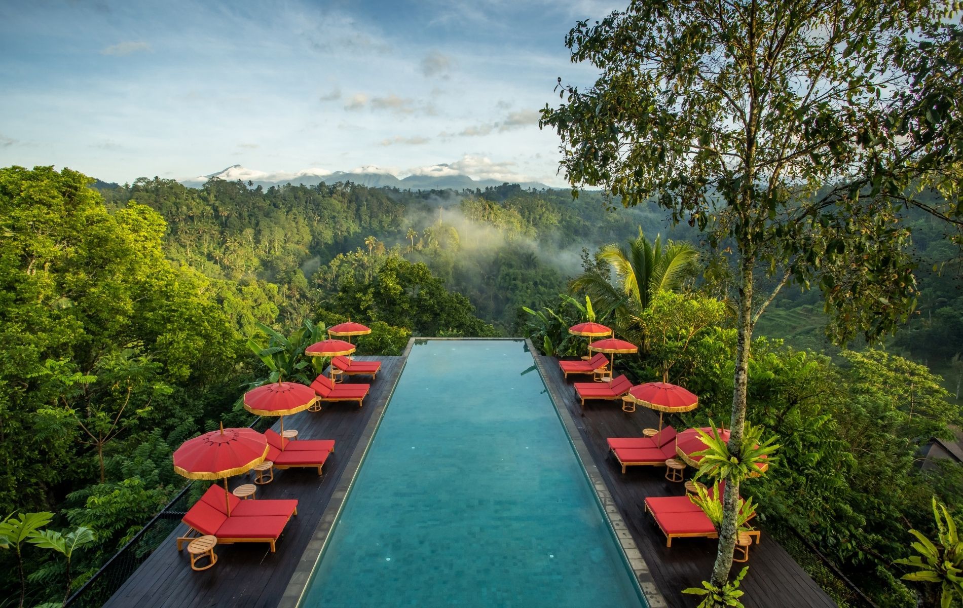 The main pool at Buahan, Banyan Tree Escape