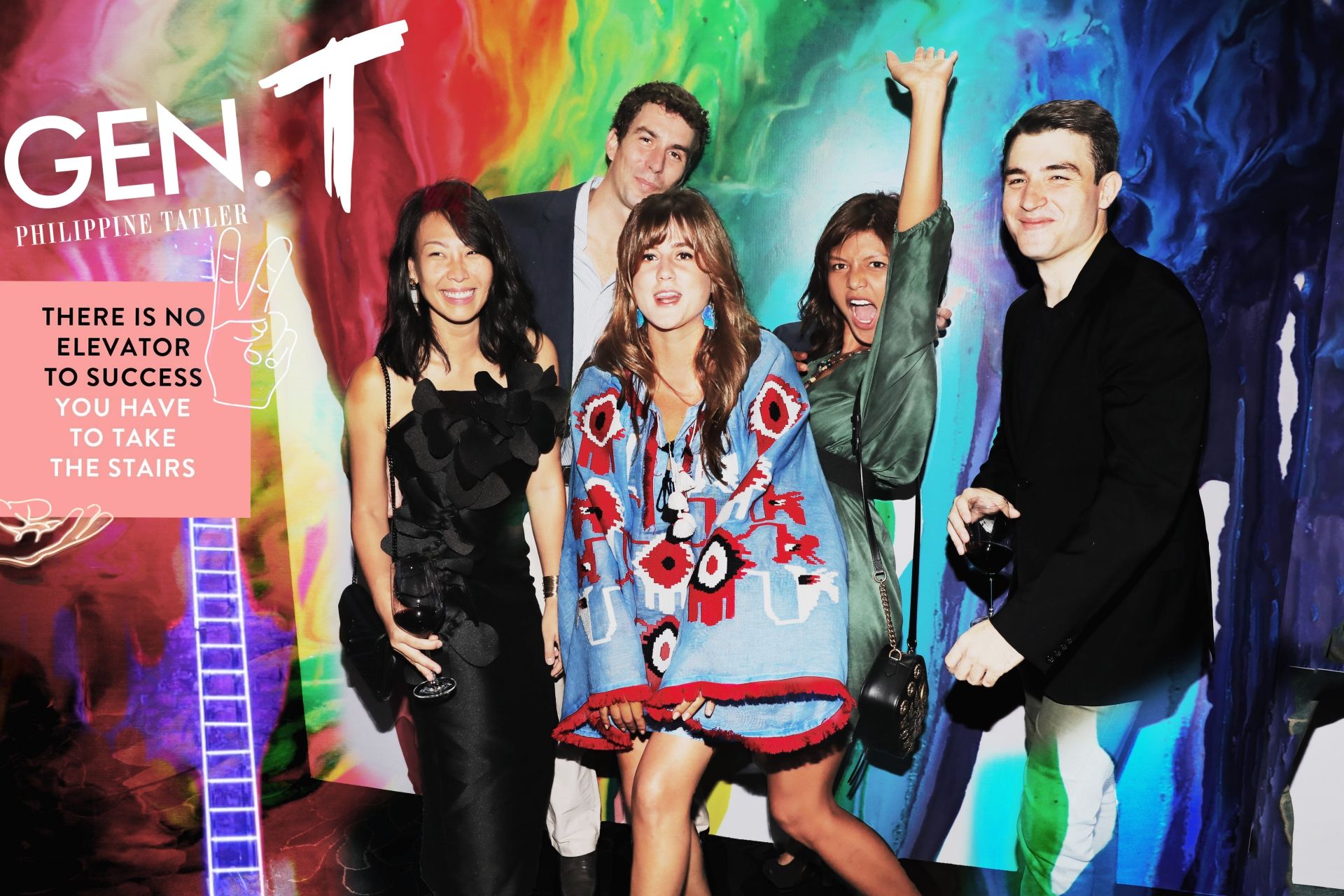 Mike Kerveillant, Paloma Urquijo Zobel, Ina Estacio and Carlos Otermin