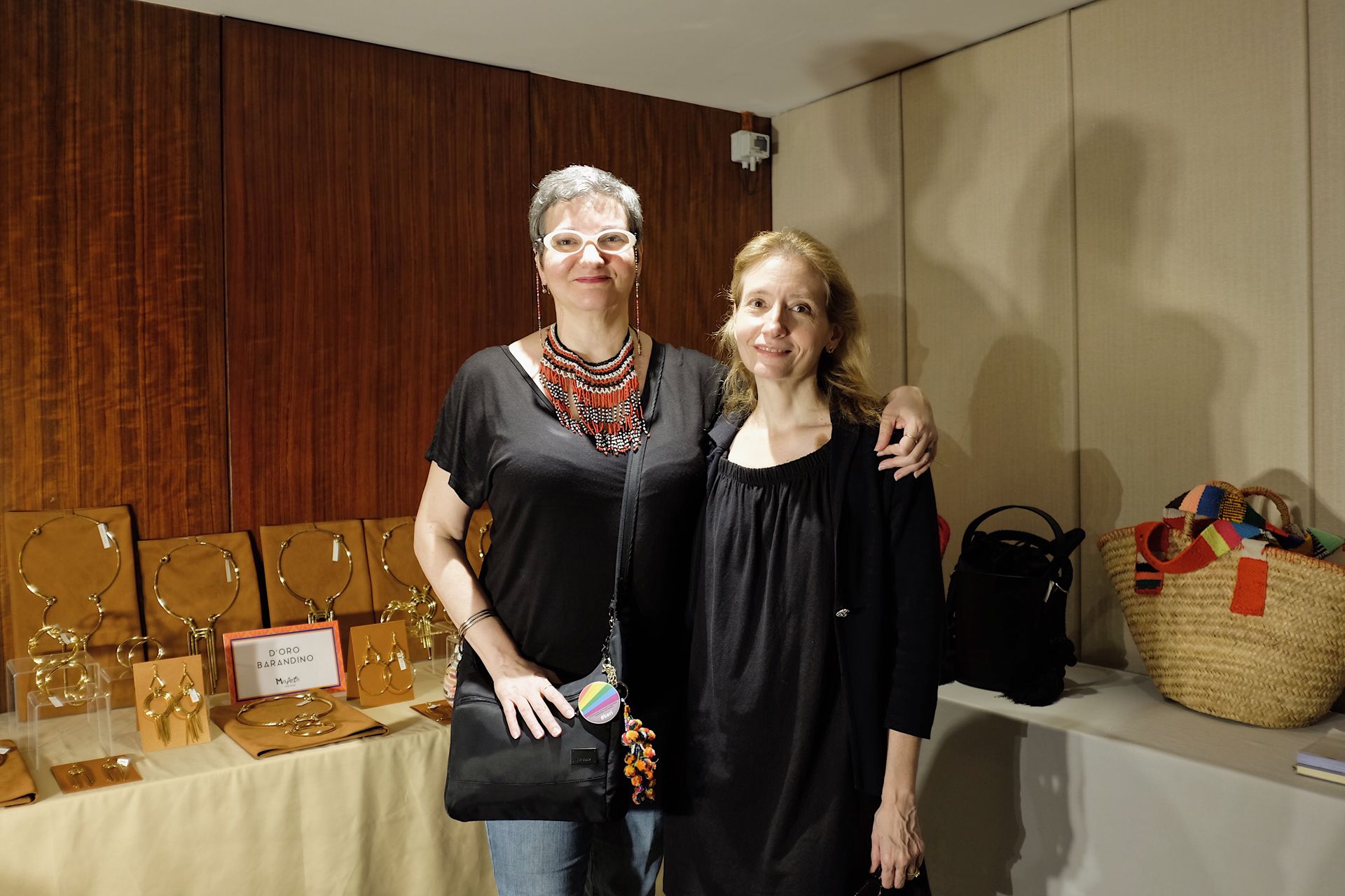 Alicia Herrera with sister Stella Maglipon