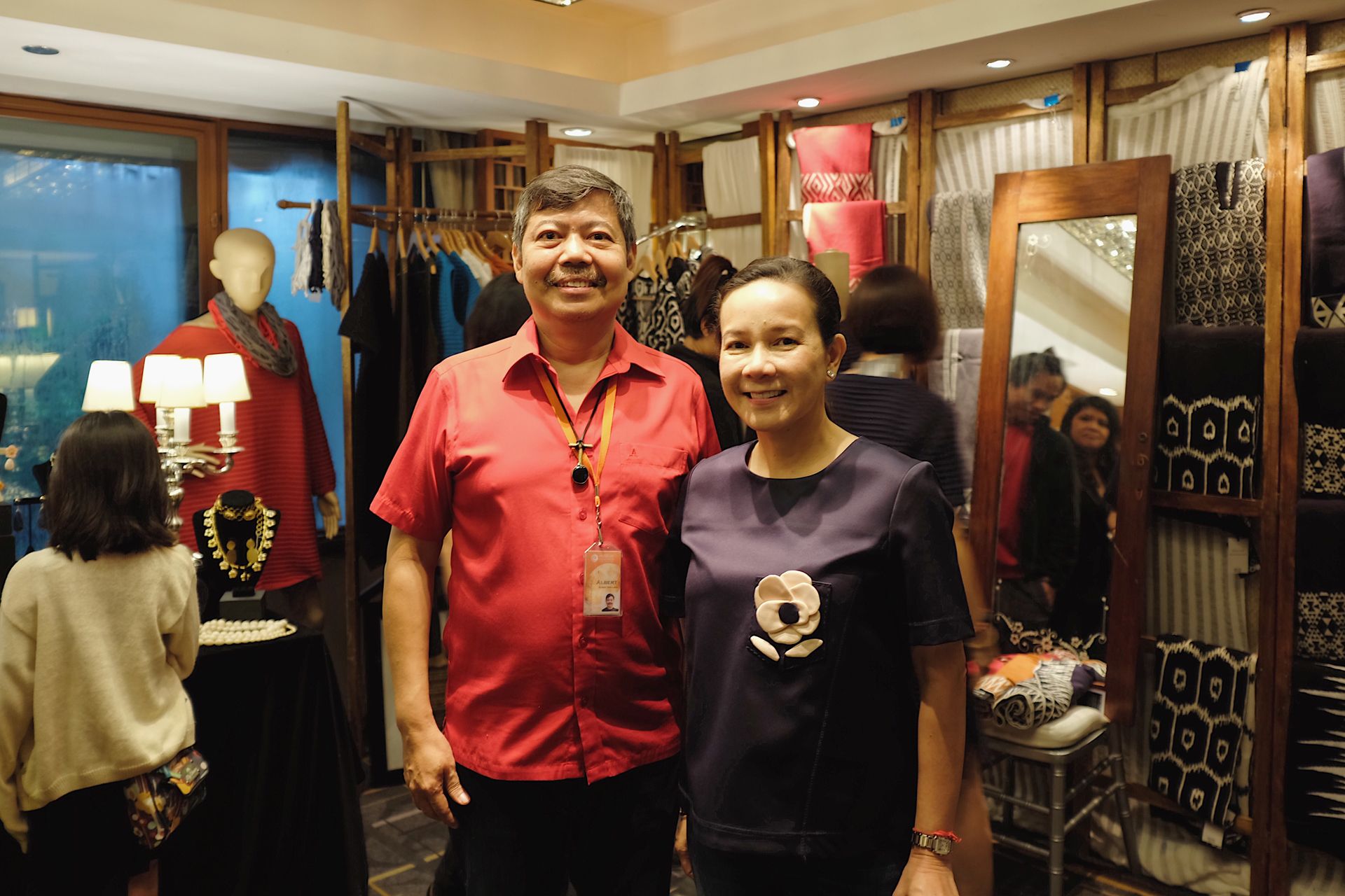 MFPI President Albert Avellana with Senator Grace Poe