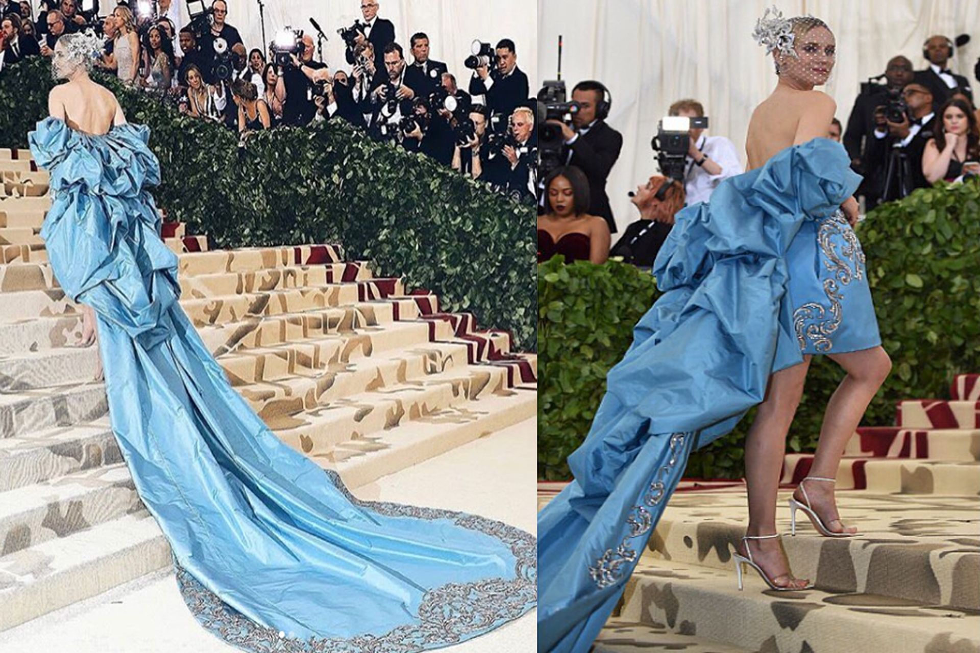 Diane Kruger in Prabal Gurung @prabalgurung
