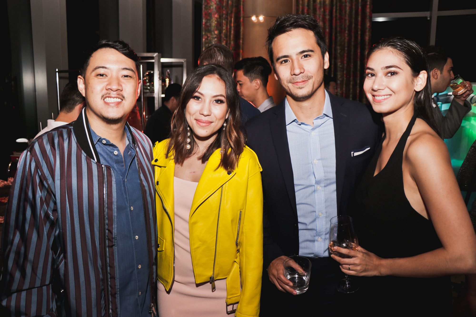Alex De Leon and Rachelle Sayed