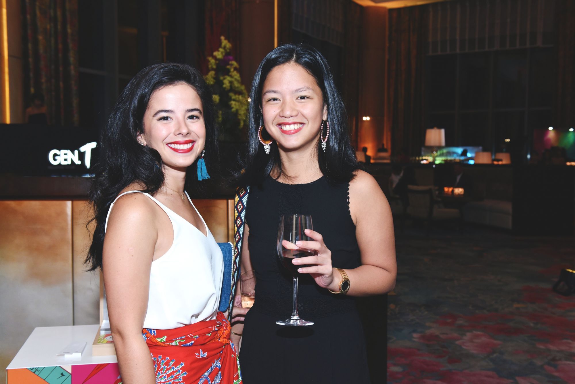 Kaye Aboitiz and Nikki Martel