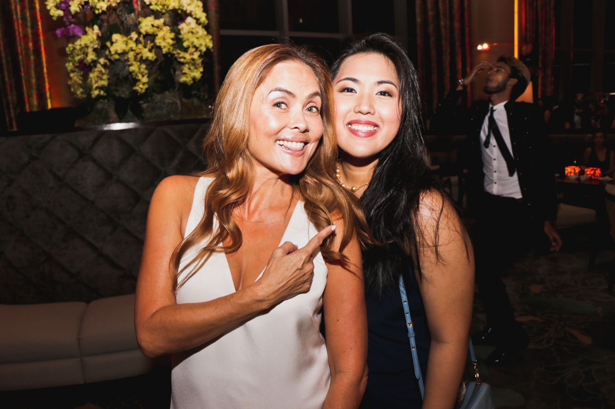 Joanna Preysler and Isabel Martel Francisco