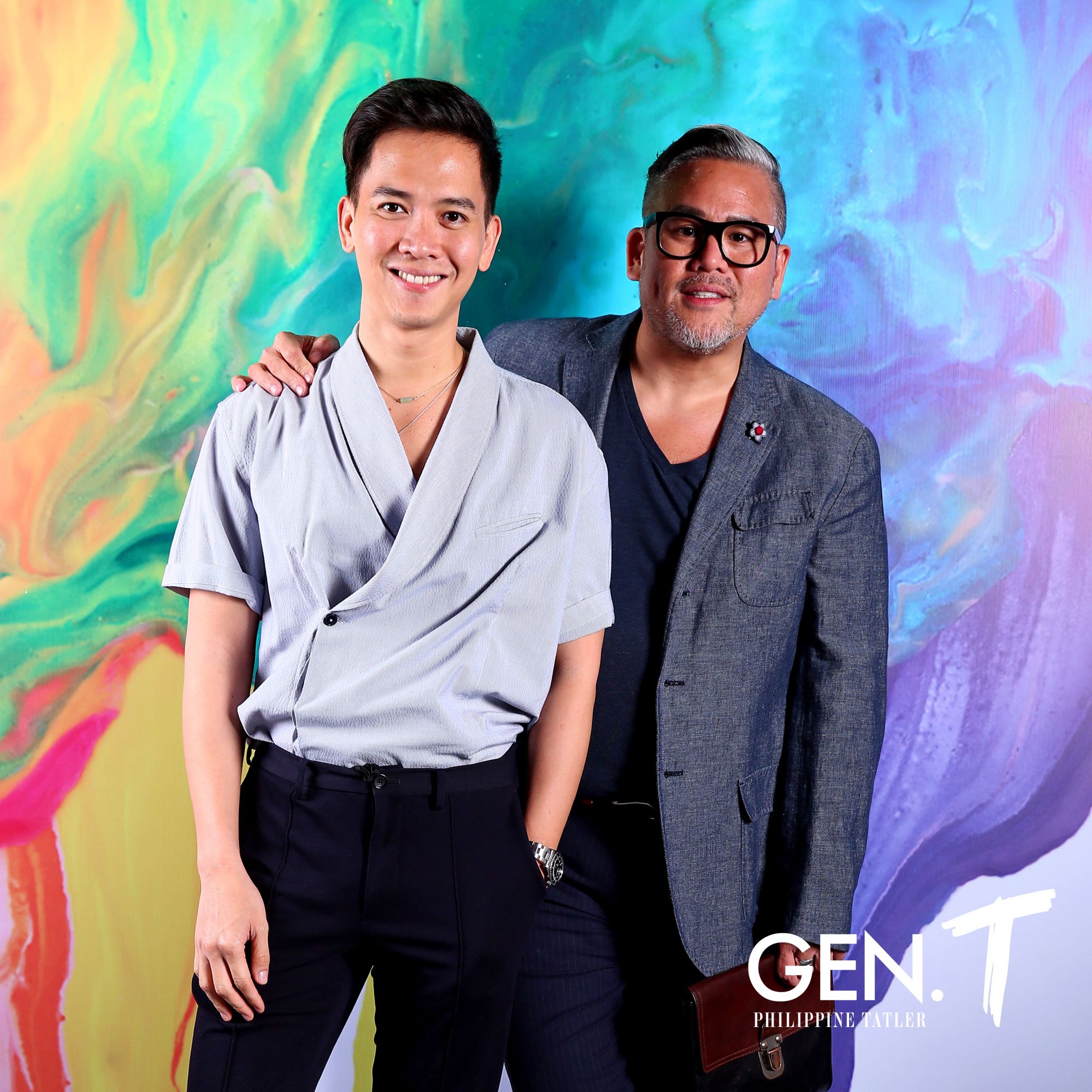 Nix Alanon and Rajo Laurel