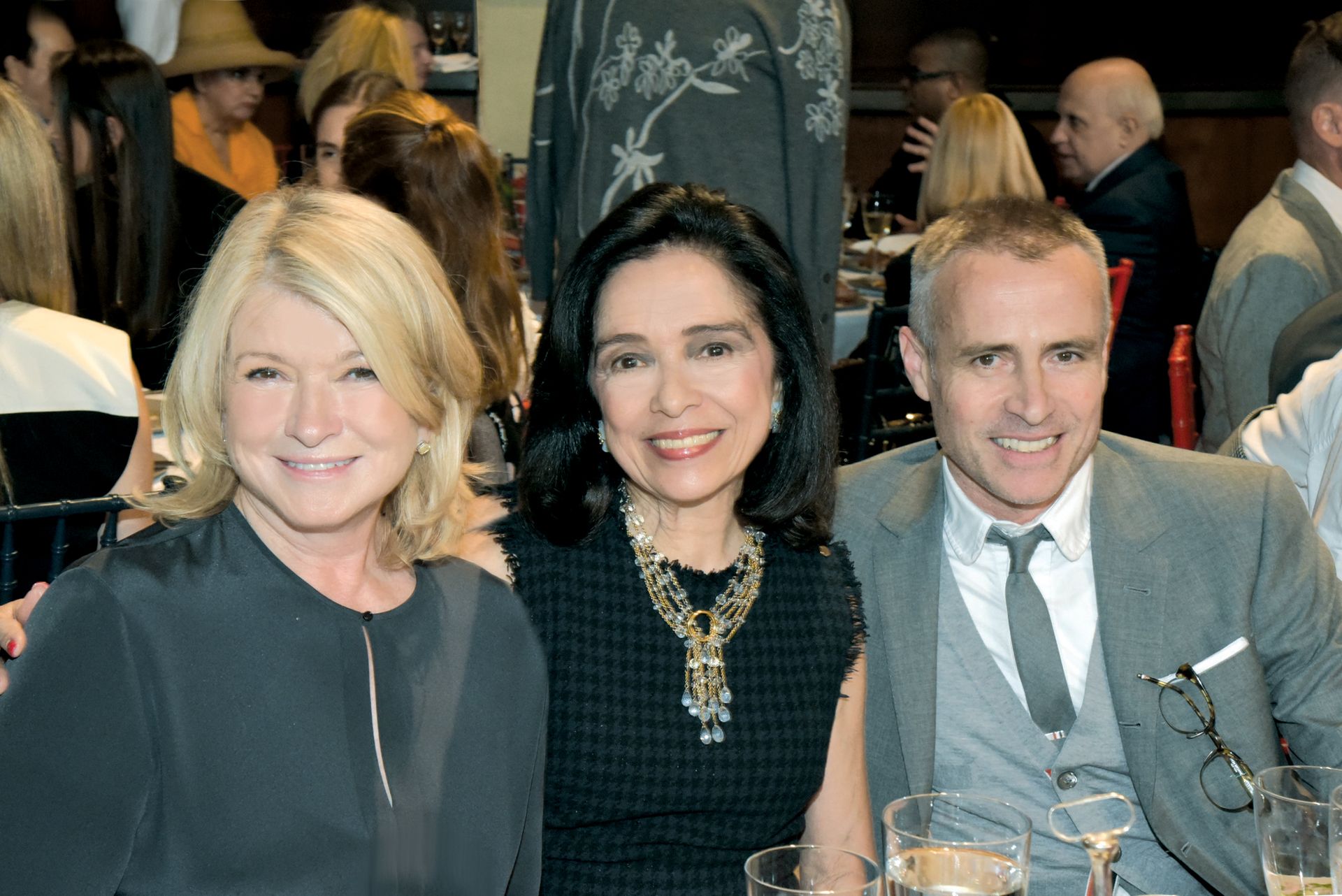 Martha Stewart, Dr Joyce Brown, Thom Browne