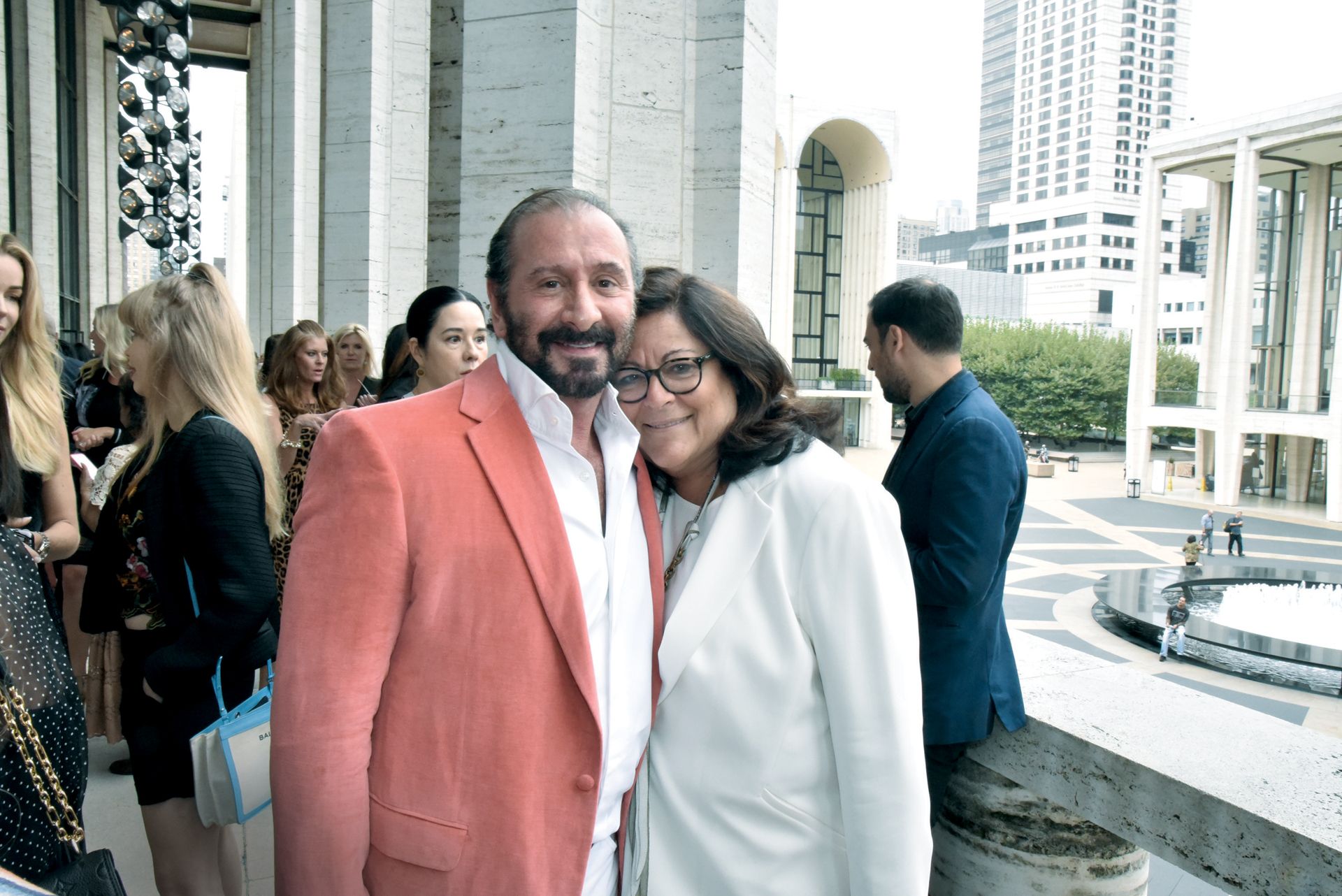 Ralph Rucci and Fern Mallis