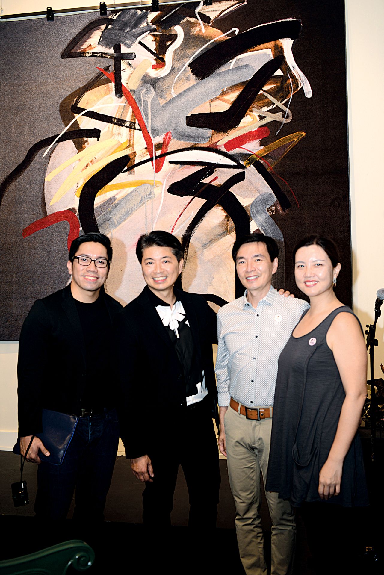 Randy Flores, Glenn Cuevo, David and Natalie Ng