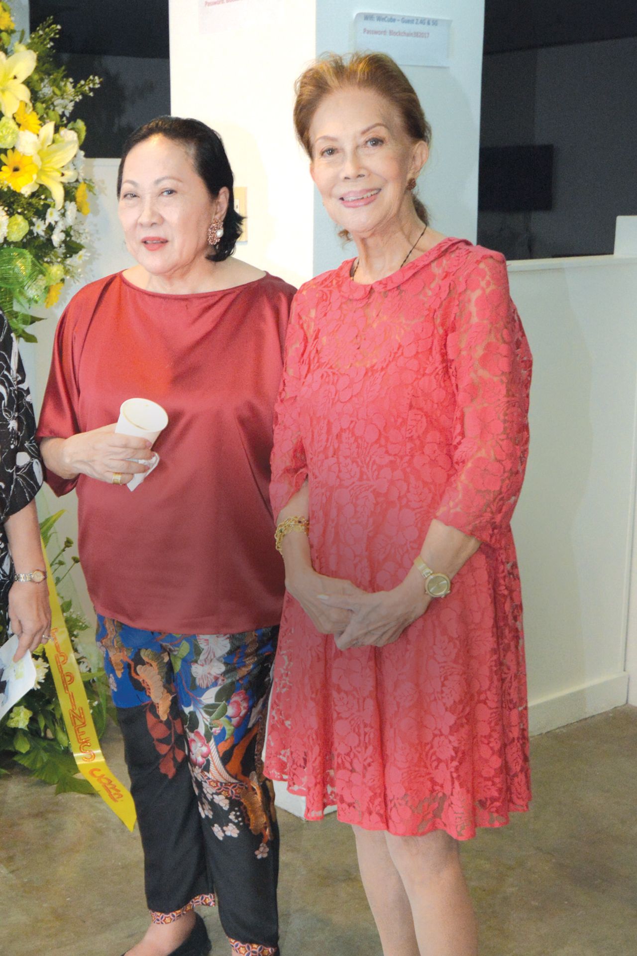 Chingbee Cuenca and Ching Montinola
