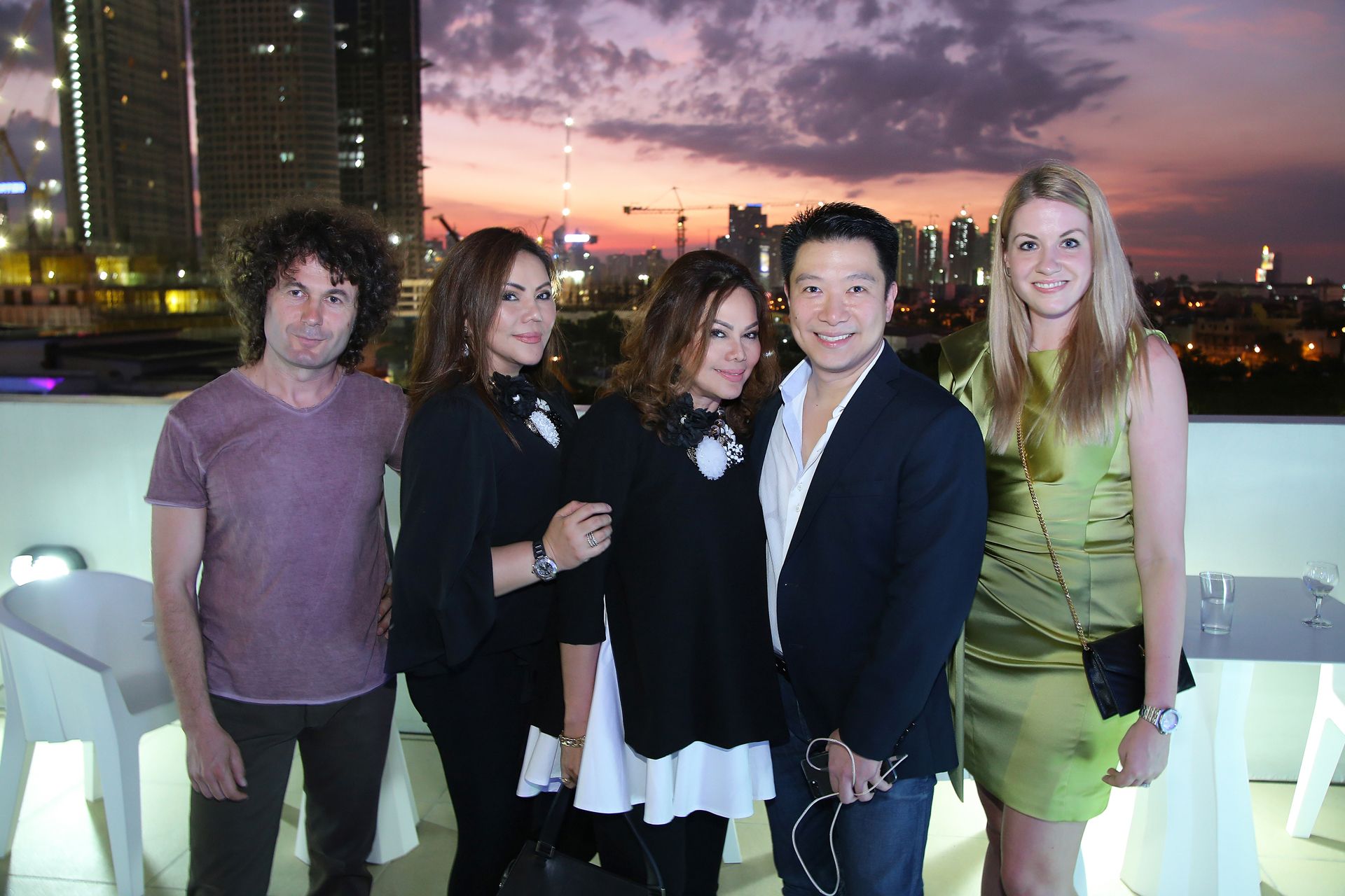 Marcel Lesko, Ivy Almario, Cynthia Almario, Dexter Go, Linnea Backmann