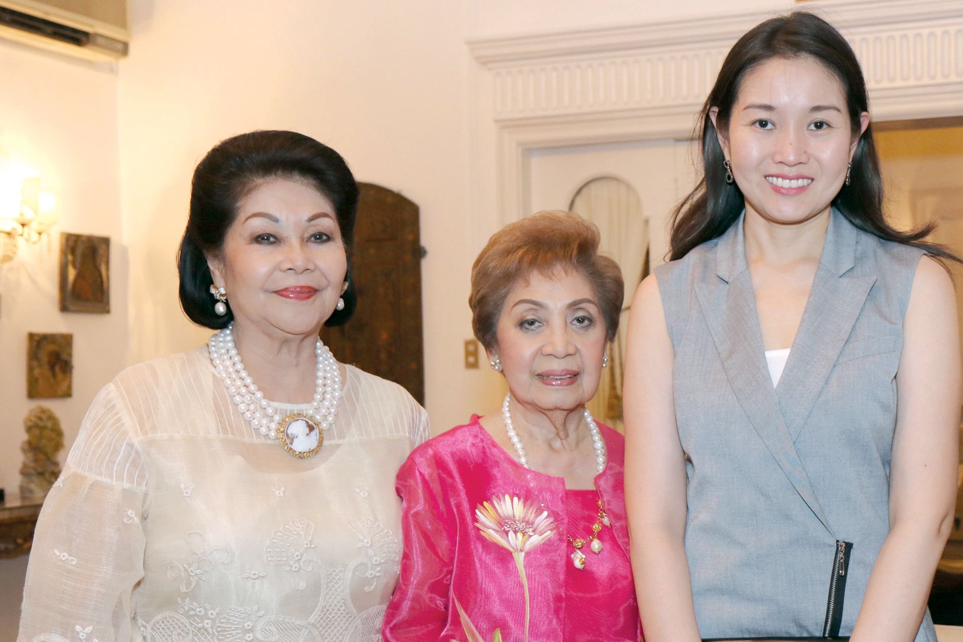 Mimi Valerio, Rosemarie Lazaro, Catherine Huang