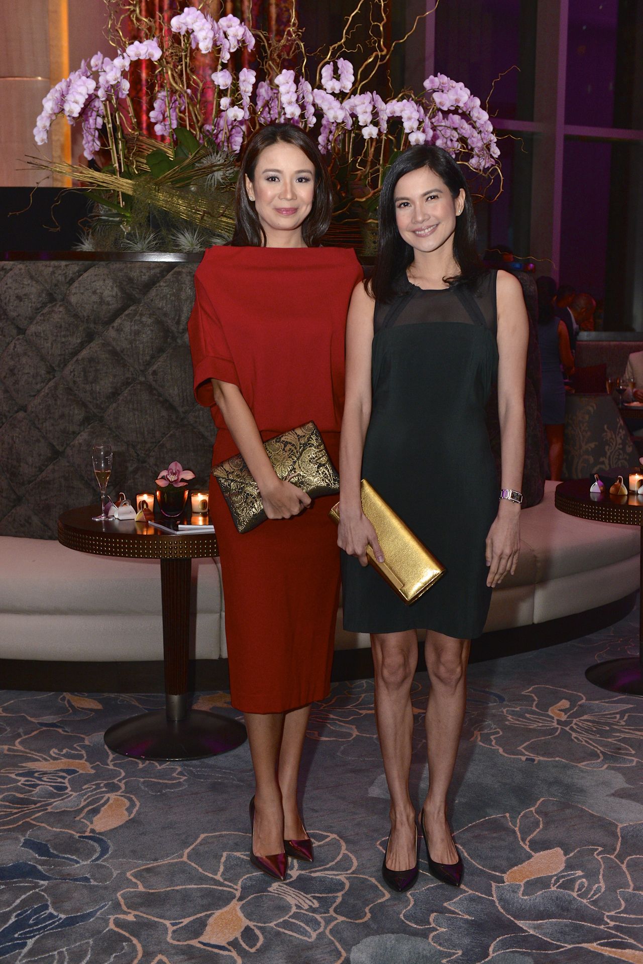 Tootsie Angara and Pia Chua