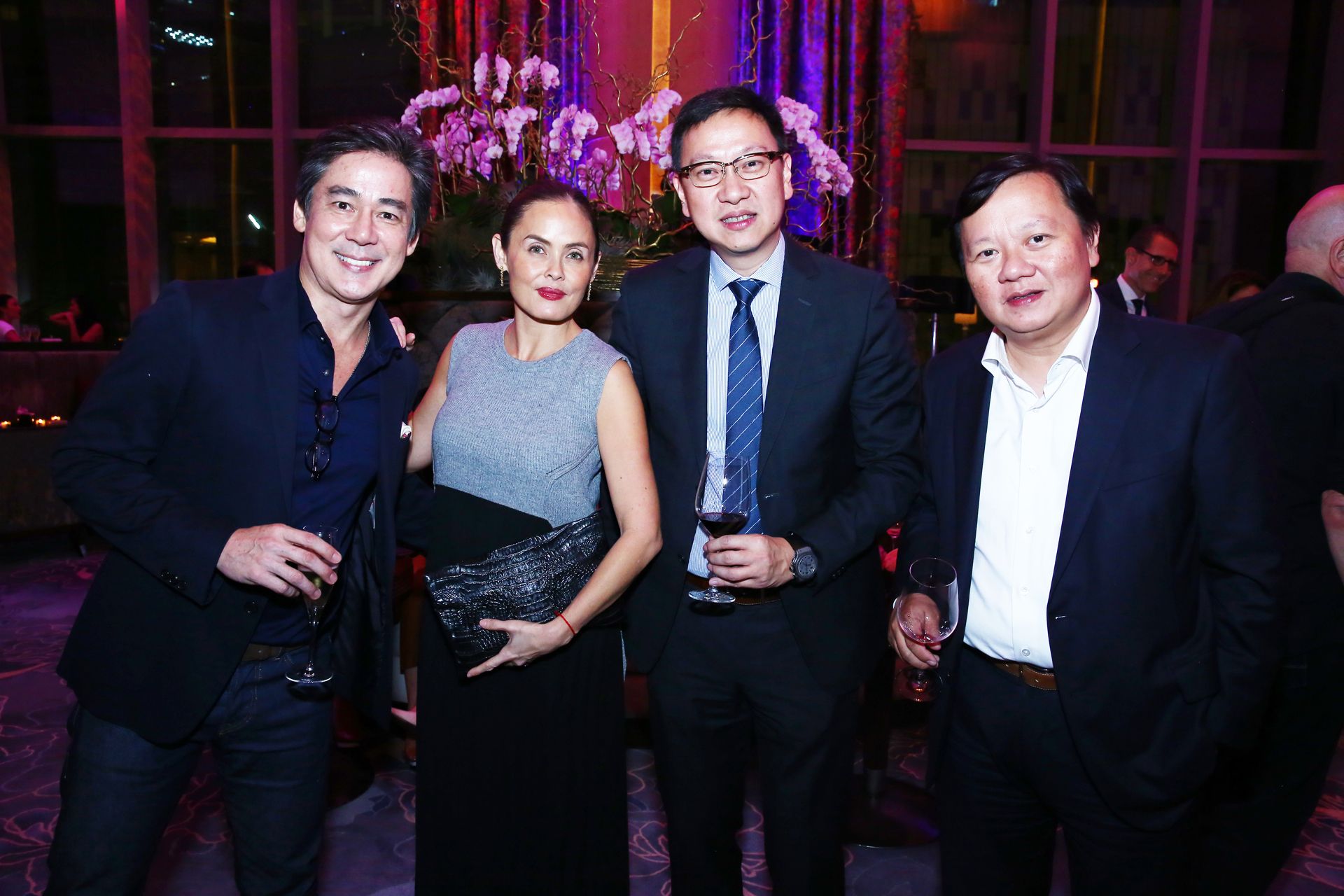 Raul and Joanna Francisco, Emerson and Ivan Yao