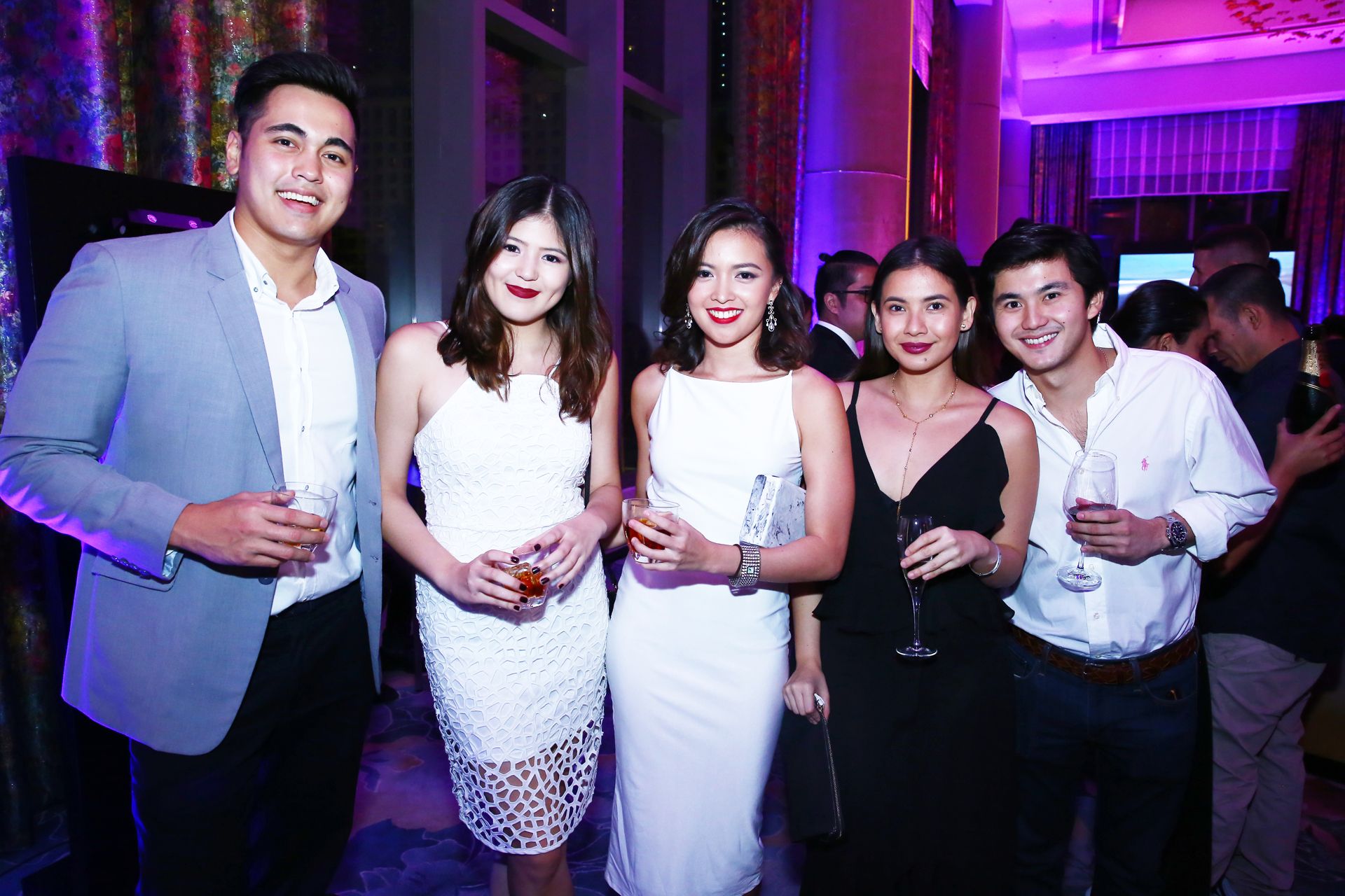 Paco Tantuico, Bea Lebron, Catherine Concepcion, Monica Dizon, and EJ Alvarez