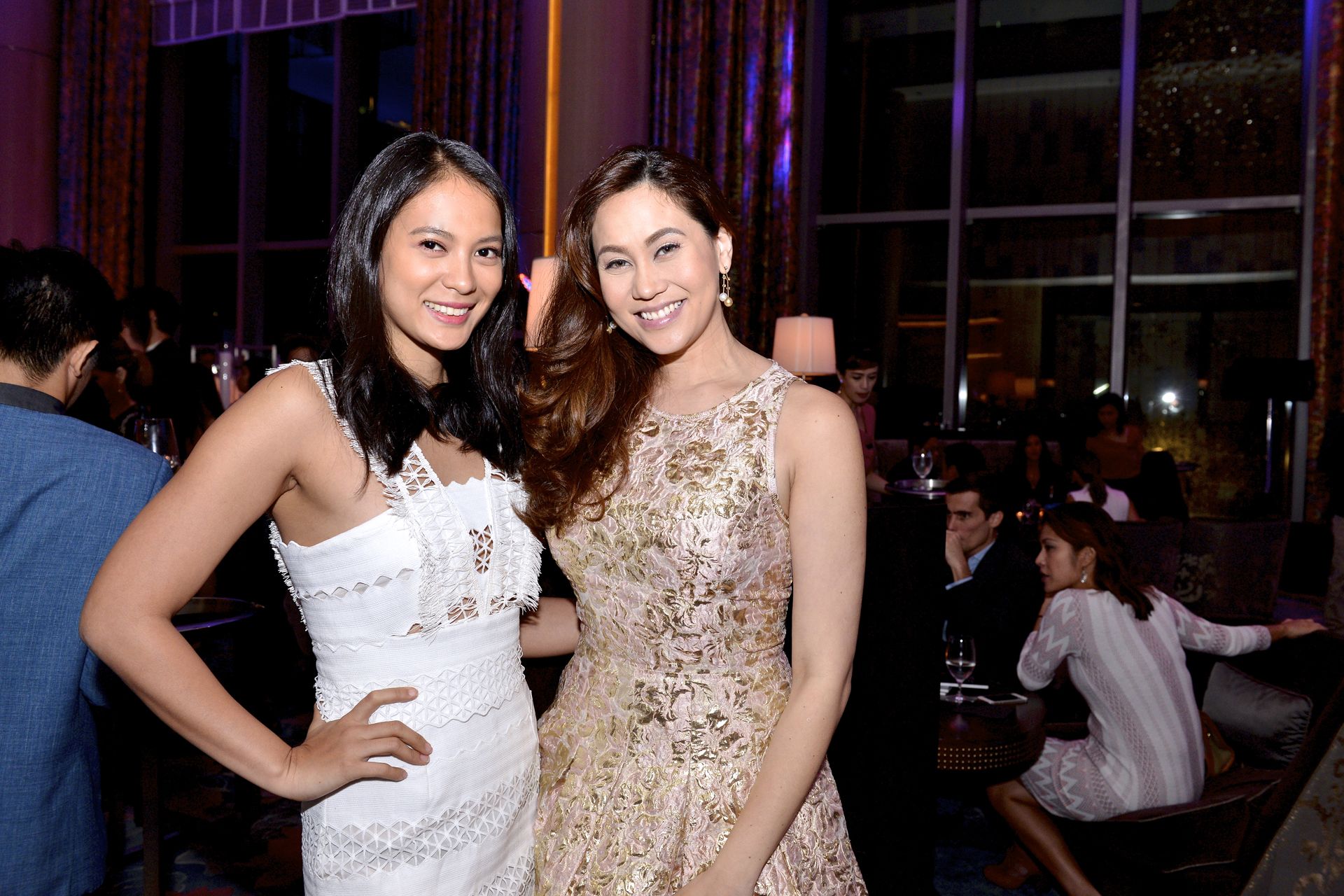 Isabelle Daza Semblat and Cristalle Henares Pitt
