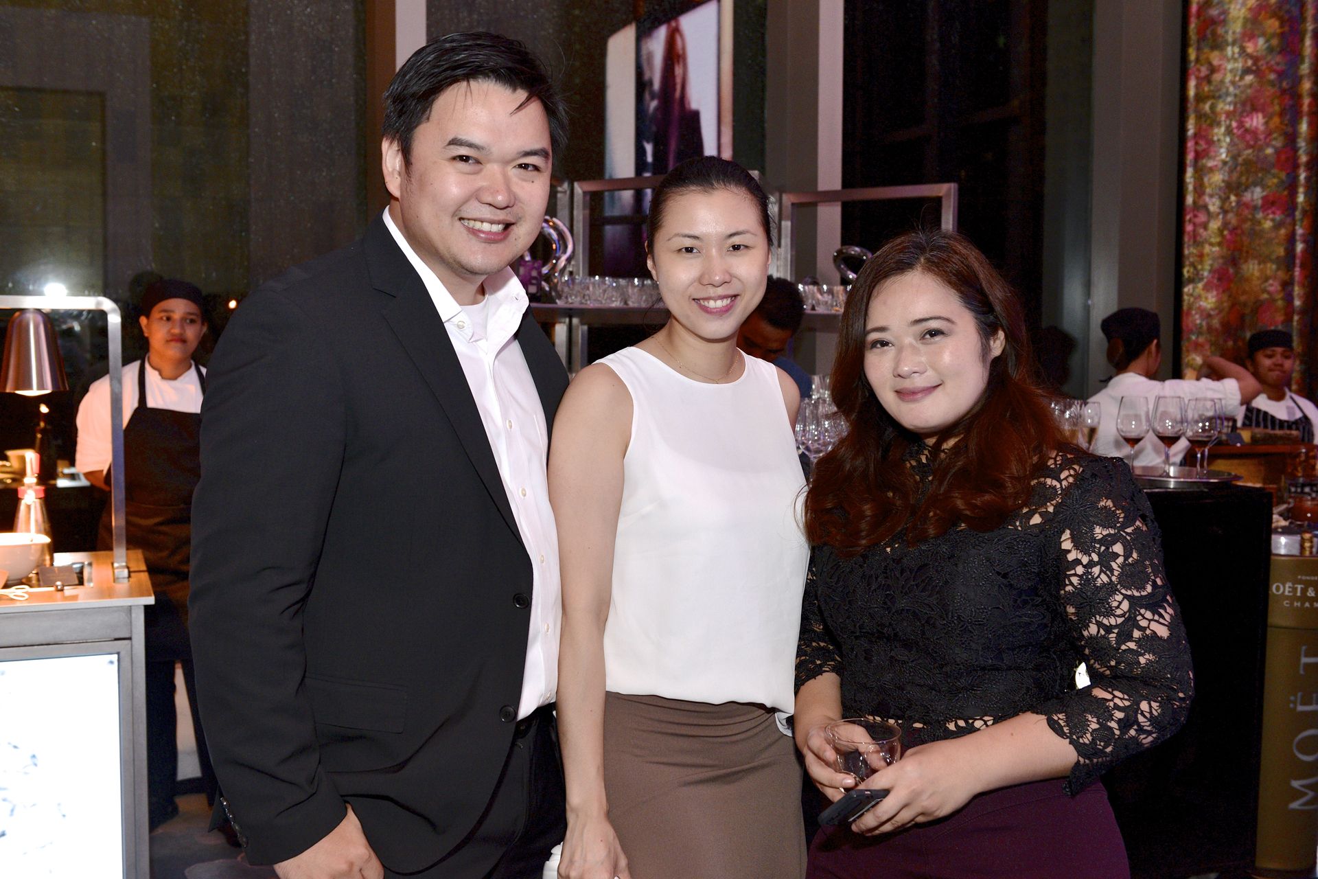 Hans jr and Shereen Sy, Angelina Legaspi
