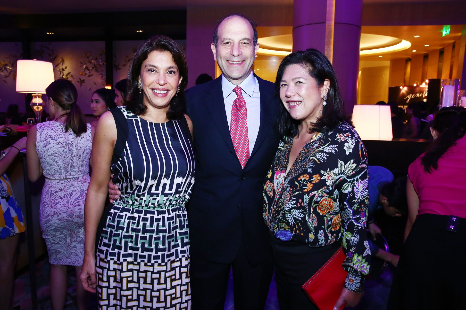 Cara Wilson Ferrari, Joe Asad, Karen Santos