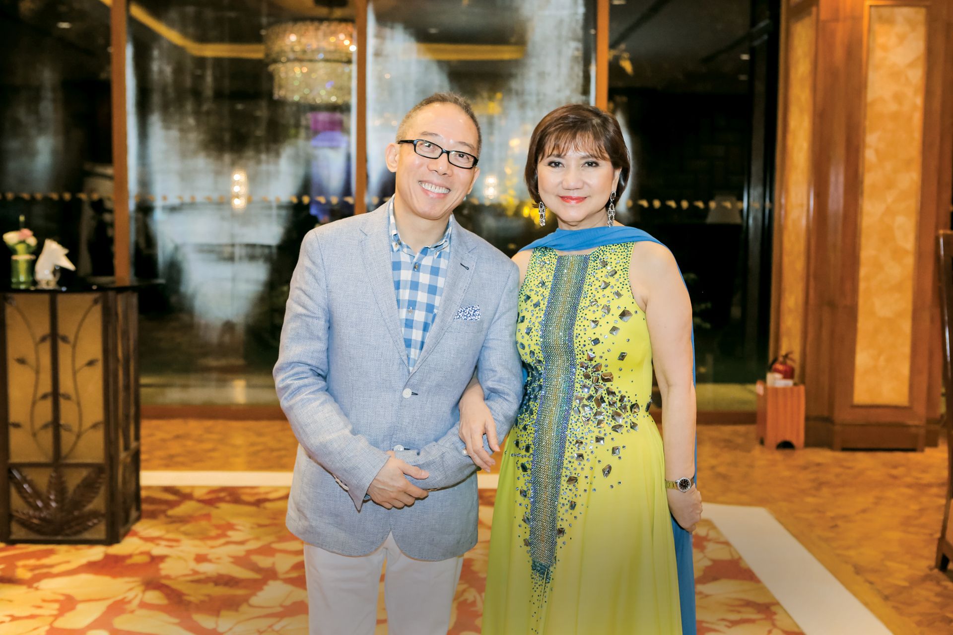 Manny O and Myrna Yao