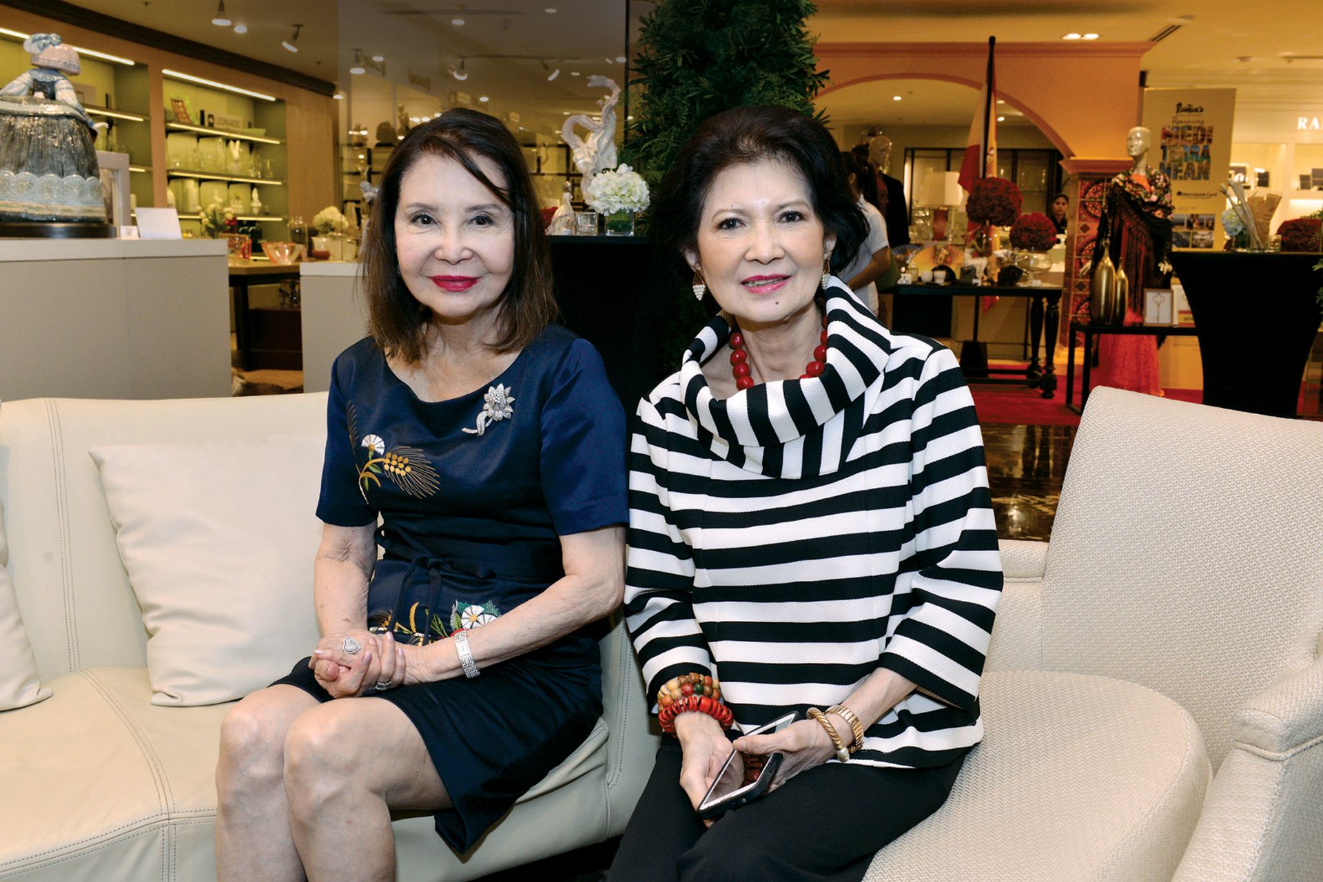 Helen Ong and Criselda Lontok
