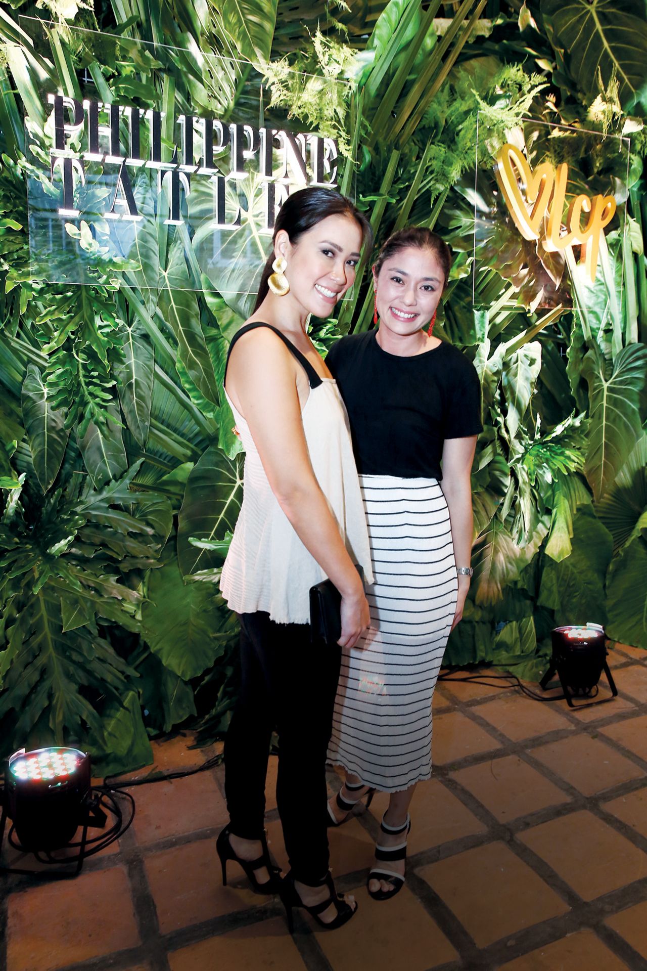 Kathy Yap Huang and Dina Arroyo Tantoco