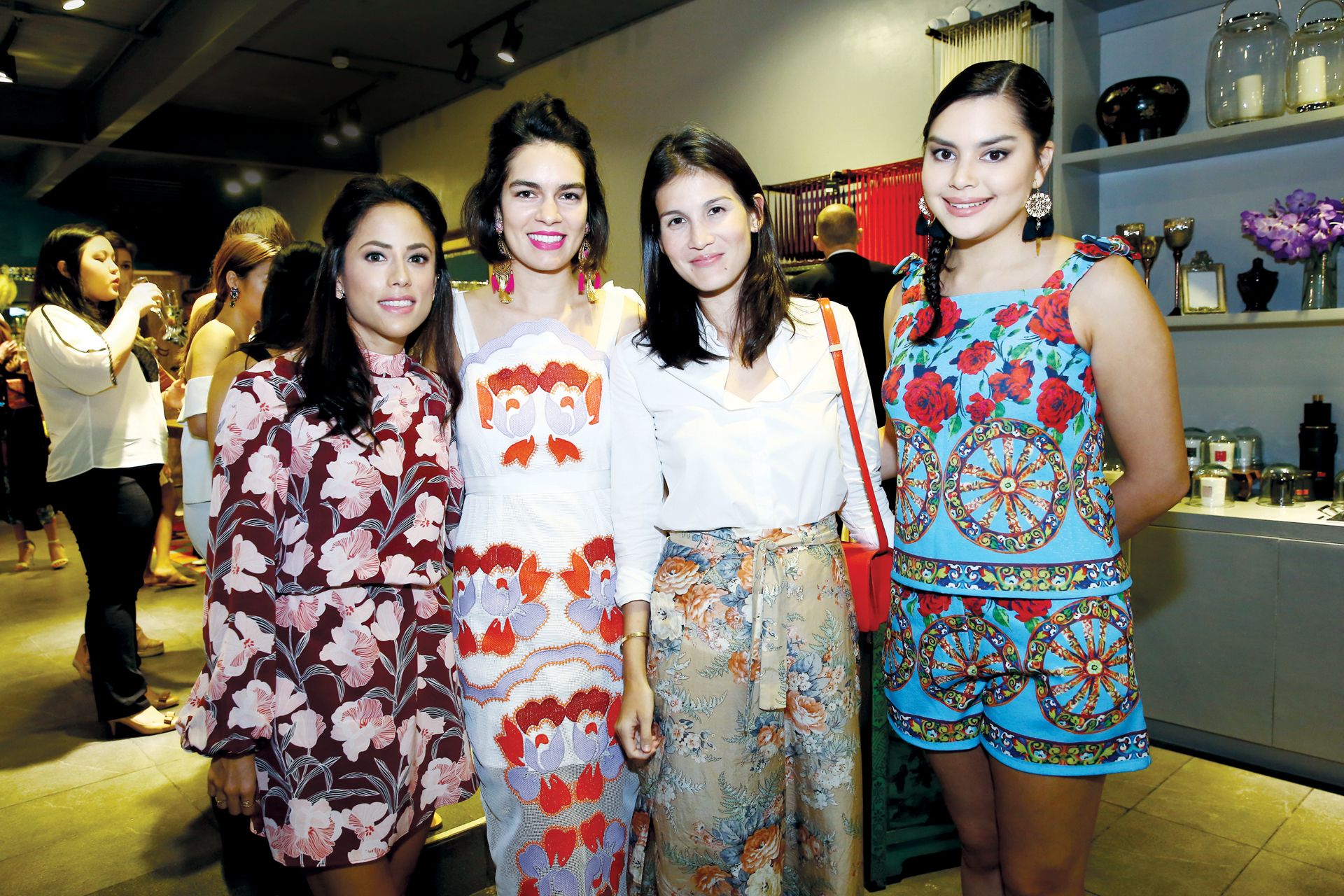 Sandra Soriano, Ava Pessina, Liane Aboitiz Pena, Ines Tambunting