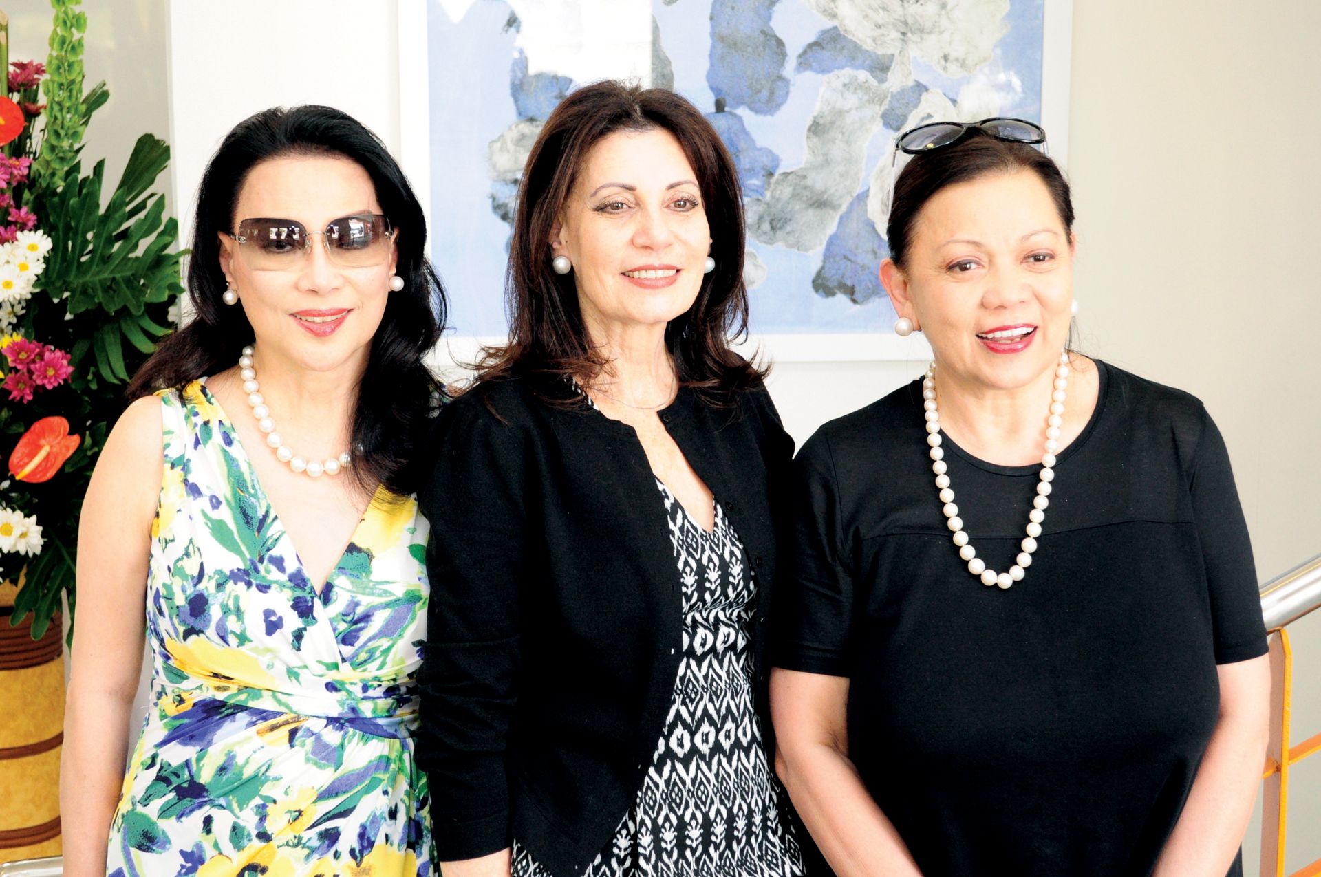 Vicki Zubiri, Ariella Nasser-Moskovitz, Joanne De Asis