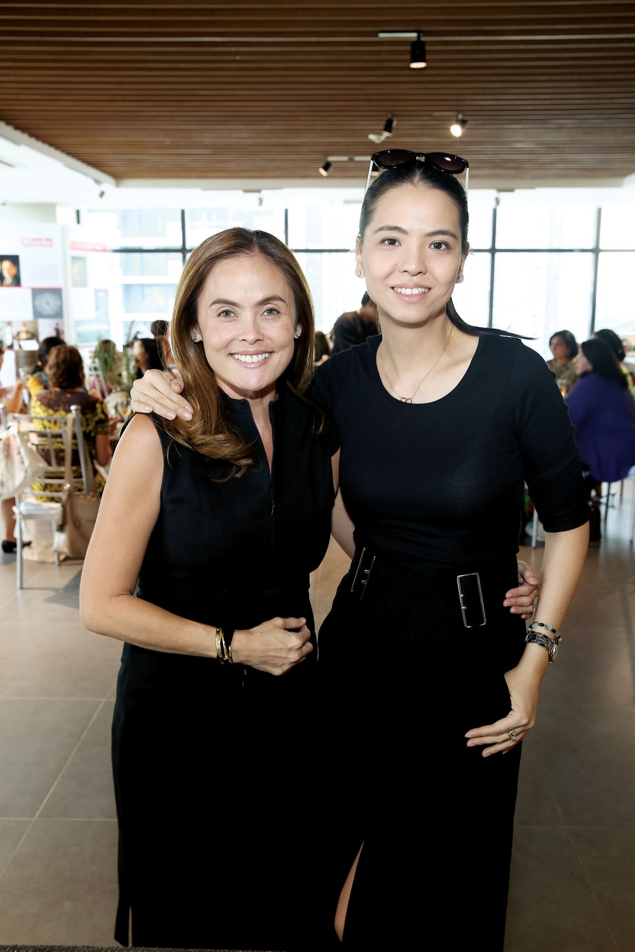 Ingrid Chua and Joanna Preysler Francisco