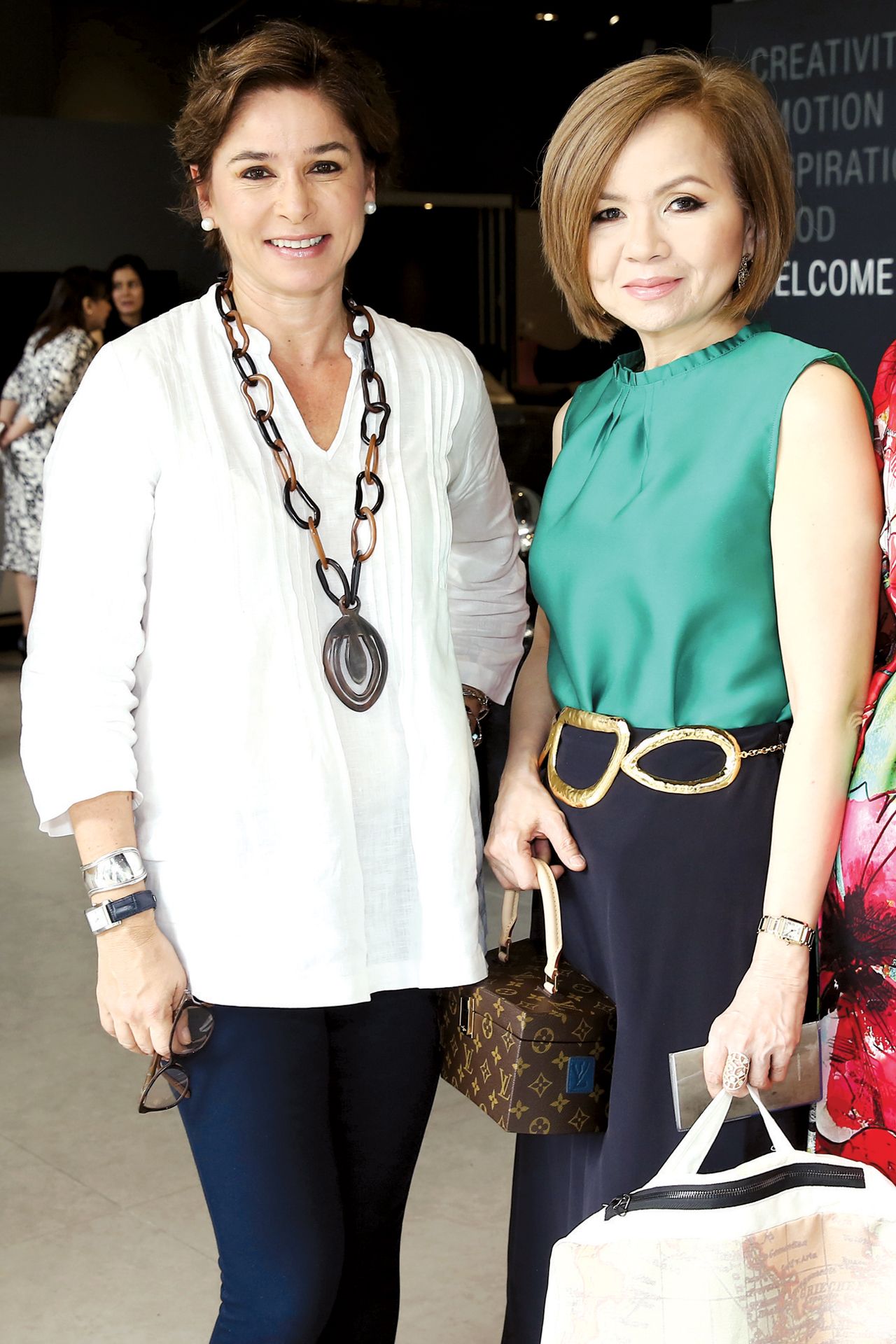 Fiona Ottiger and Duday Tuason