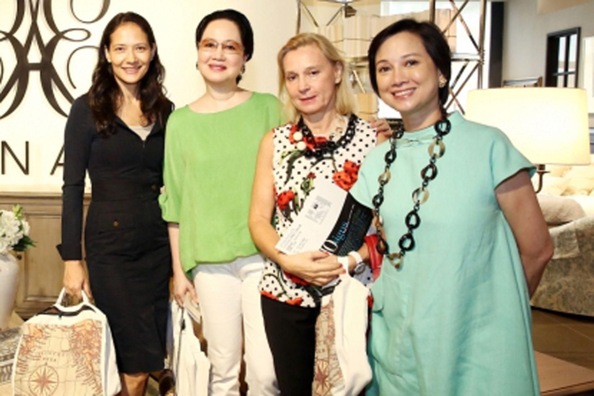 Barbara Aboitiz, Frannie Jacinto, Esperanza Padilla, and Bettina Osmeña