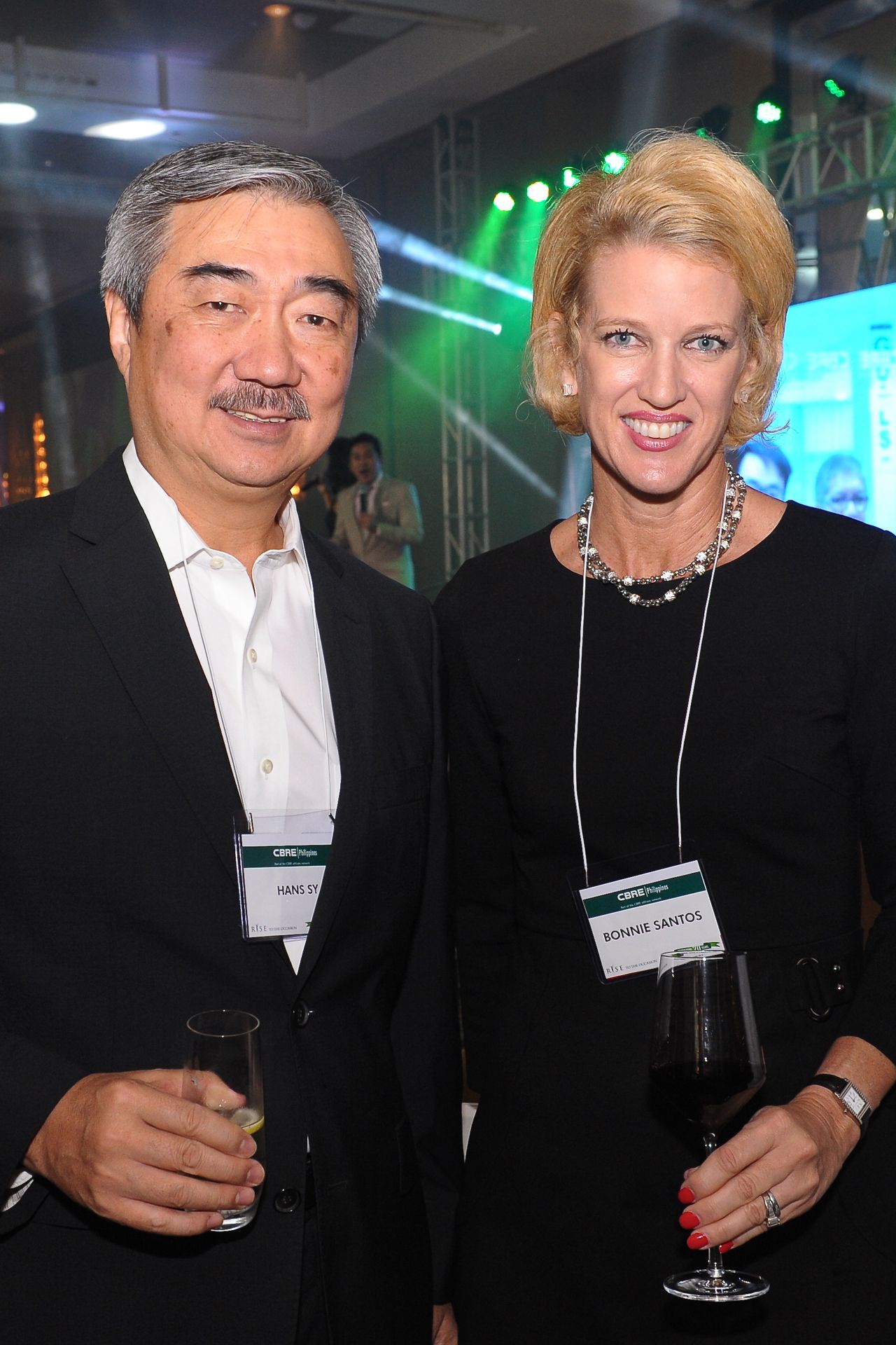 Hans Sy and Bonnie Santos