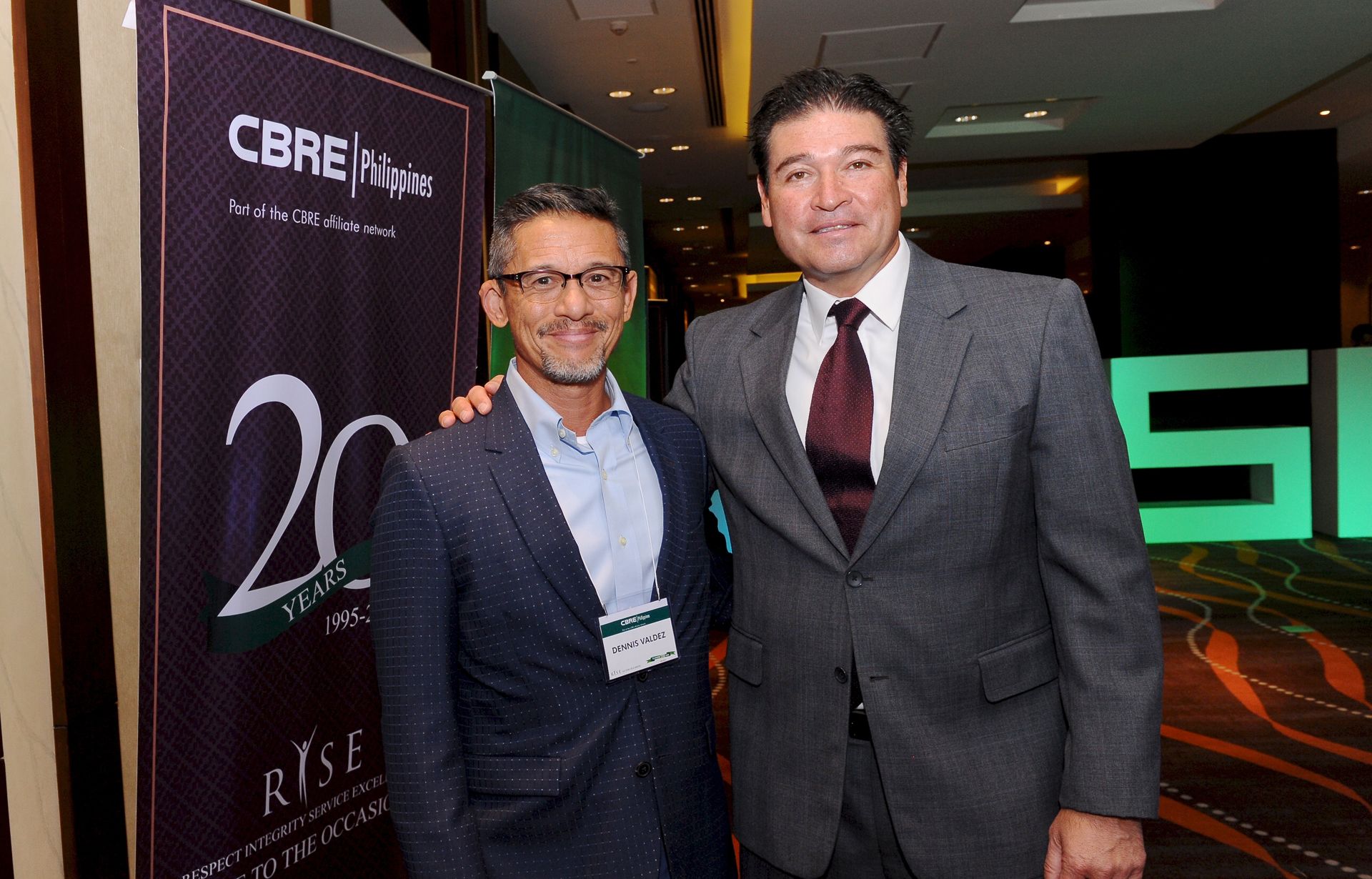 Dennis Valdes and Rick Santos