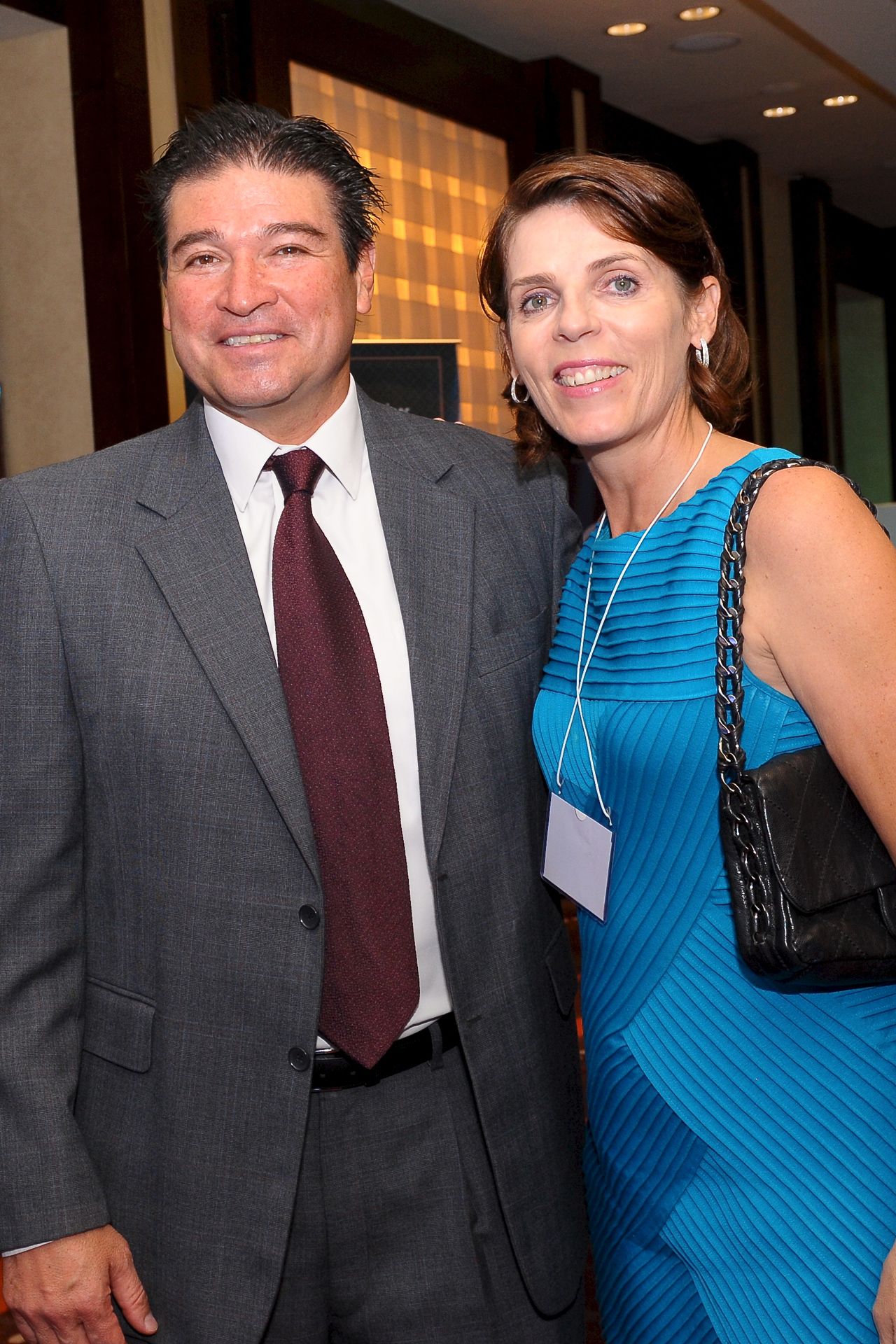 Rick Santos and Marit Yuchengco