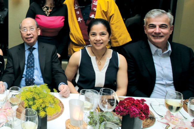 Ricardo Romulo, Kit and Fernando Zobel
